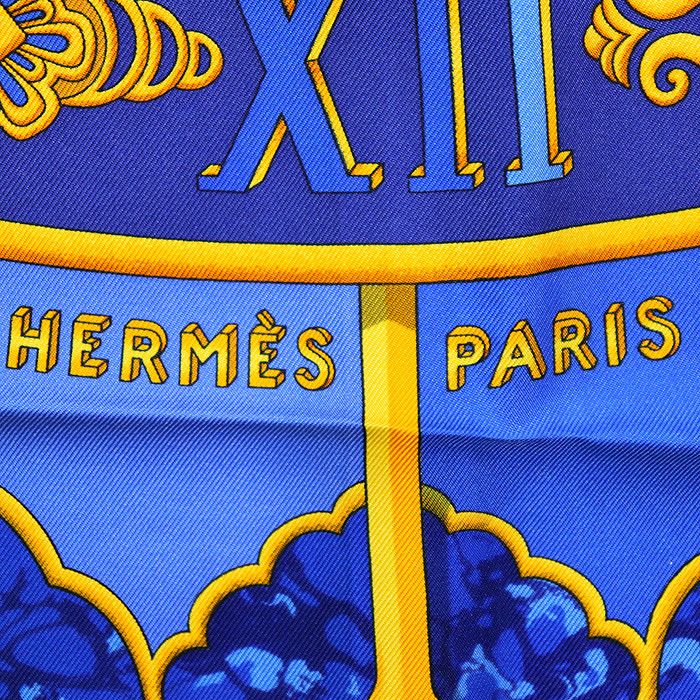 Hermes Hermes Hermes Carre90 CARPE DIEM Silk Scarf Textile Scarf DUTY FREE for USA Size ONE SIZE - 4 Thumbnail