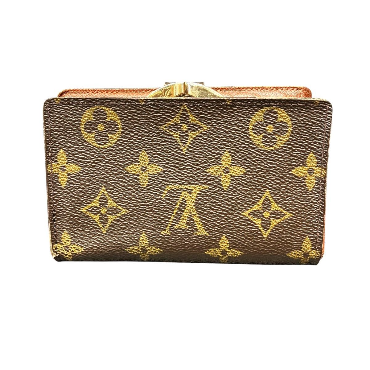 Louis Vuitton Louis Vuitton Louis Vuitton Porte Monnaie Viennois Monogram wallet Textile Short Wallet M61663 DUTY FREE for USA Size ONE SIZE - 2 Thumbnail