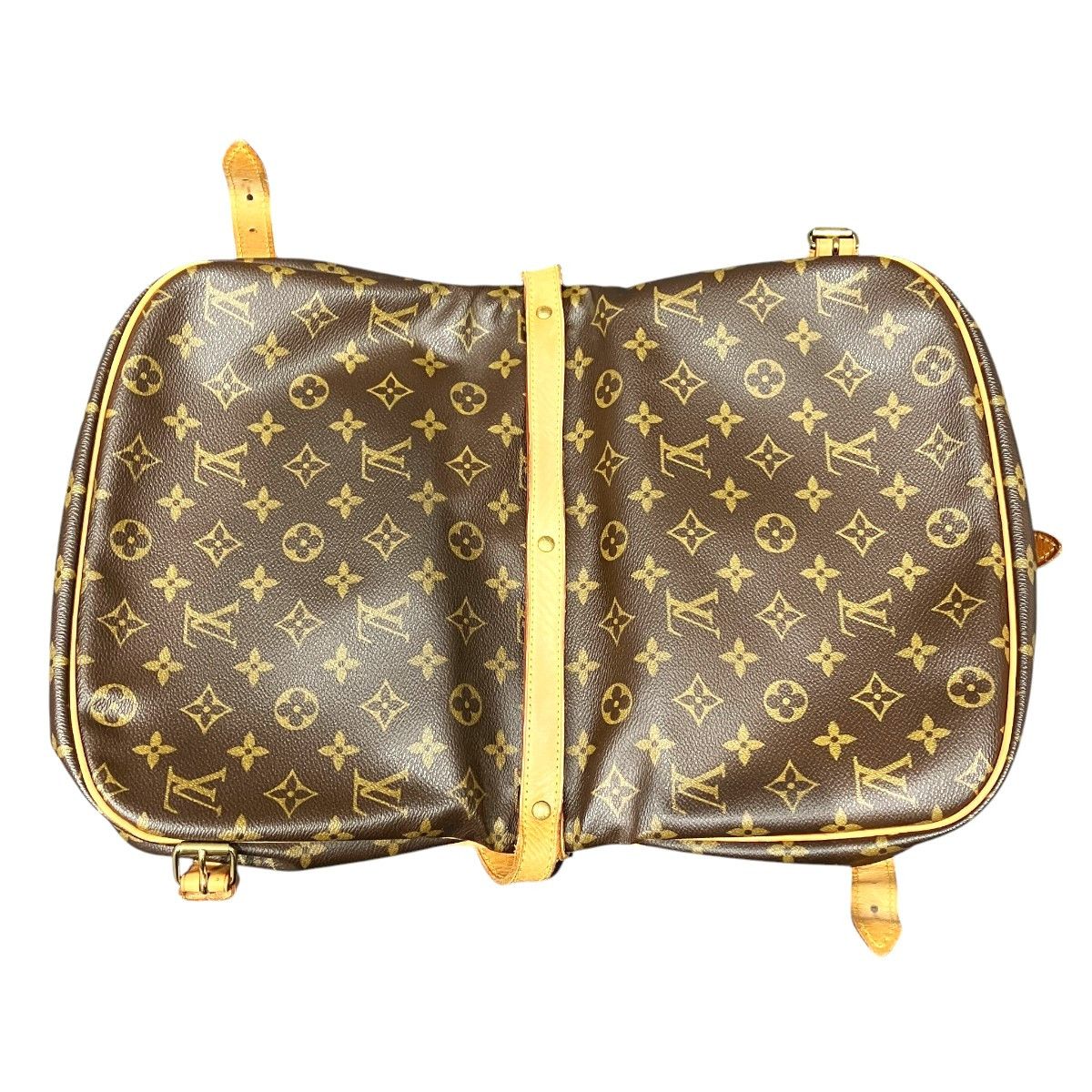 Louis Vuitton Louis Vuitton Louis Vuitton Saumur Monogram shoulder bag Textile Shoulder Bag M42256 DUTY FREE for USA Size ONE SIZE - 7 Thumbnail