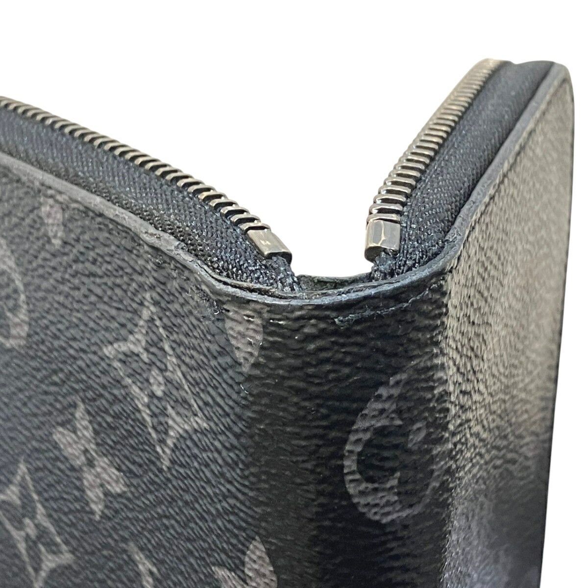 Louis Vuitton Louis Vuitton Louis Vuitton Vertical Monogram Eclipse Wallet Textile Long Wallet M62295 DUTY FREE for USA Size ONE SIZE - 7 Thumbnail