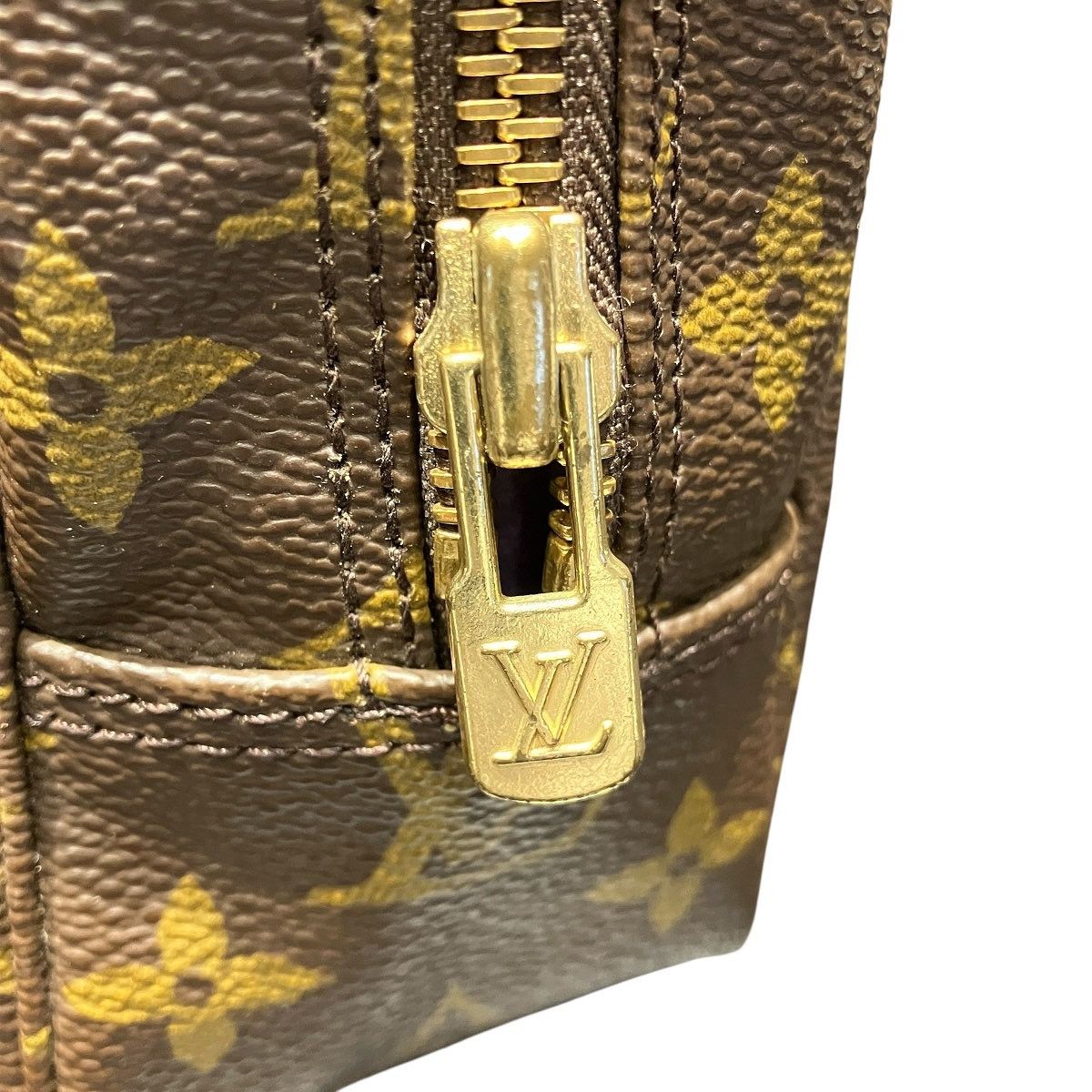 Louis Vuitton Louis Vuitton Louis Vuitton Trousse Toilette 23 Monogram Clutch Bag Textile Vanity Bag M47524 DUTY FREE for USA Size ONE SIZE - 6 Thumbnail