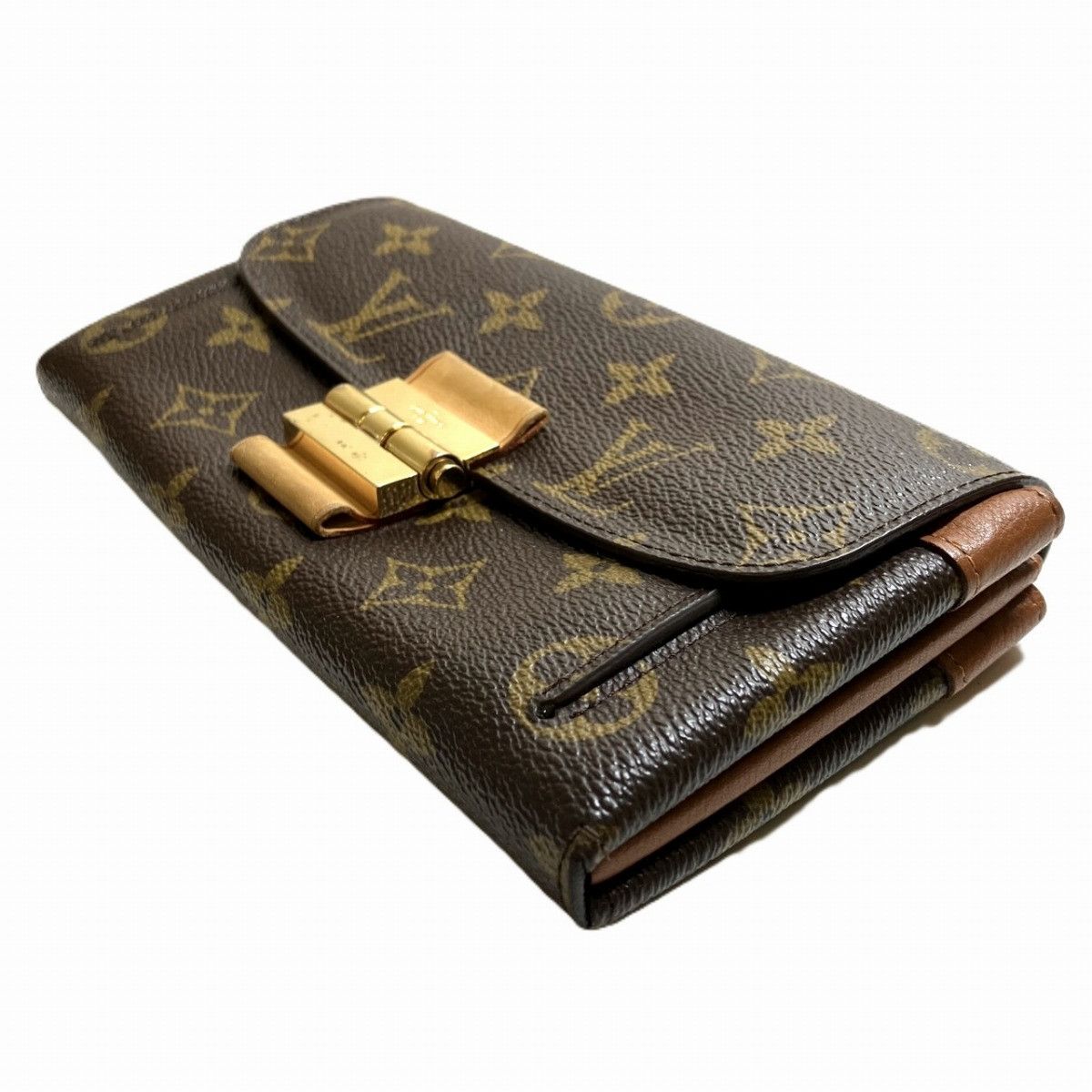 Louis Vuitton Louis Vuitton Louis Vuitton Monogram Bifold Wallet Textile Short Wallet M60414 DUTY FREE for USA Size ONE SIZE - 9 Thumbnail