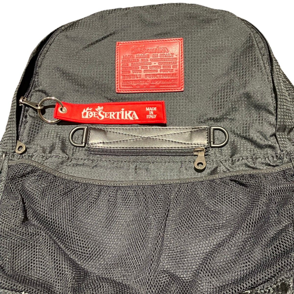 Other Other DESERTIKA Nylon Backpack Textile Backpack VIT-NERO-99 DUTY FREE for USA Size ONE SIZE - 6 Thumbnail