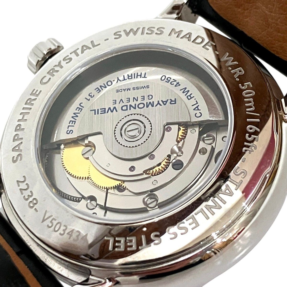 Other Other Raymond Weil Maestro Stainless Steel Watch Metal Automatic 2238-ST-00659 DUTY FREE for USA Size ONE SIZE - 5 Thumbnail