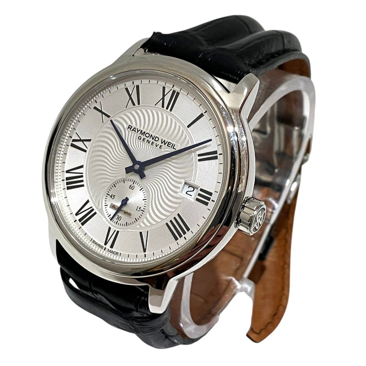 Other Other Raymond Weil Maestro Stainless Steel Watch Metal Automatic 2238-ST-00659 DUTY FREE for USA Size ONE SIZE - 2 Thumbnail