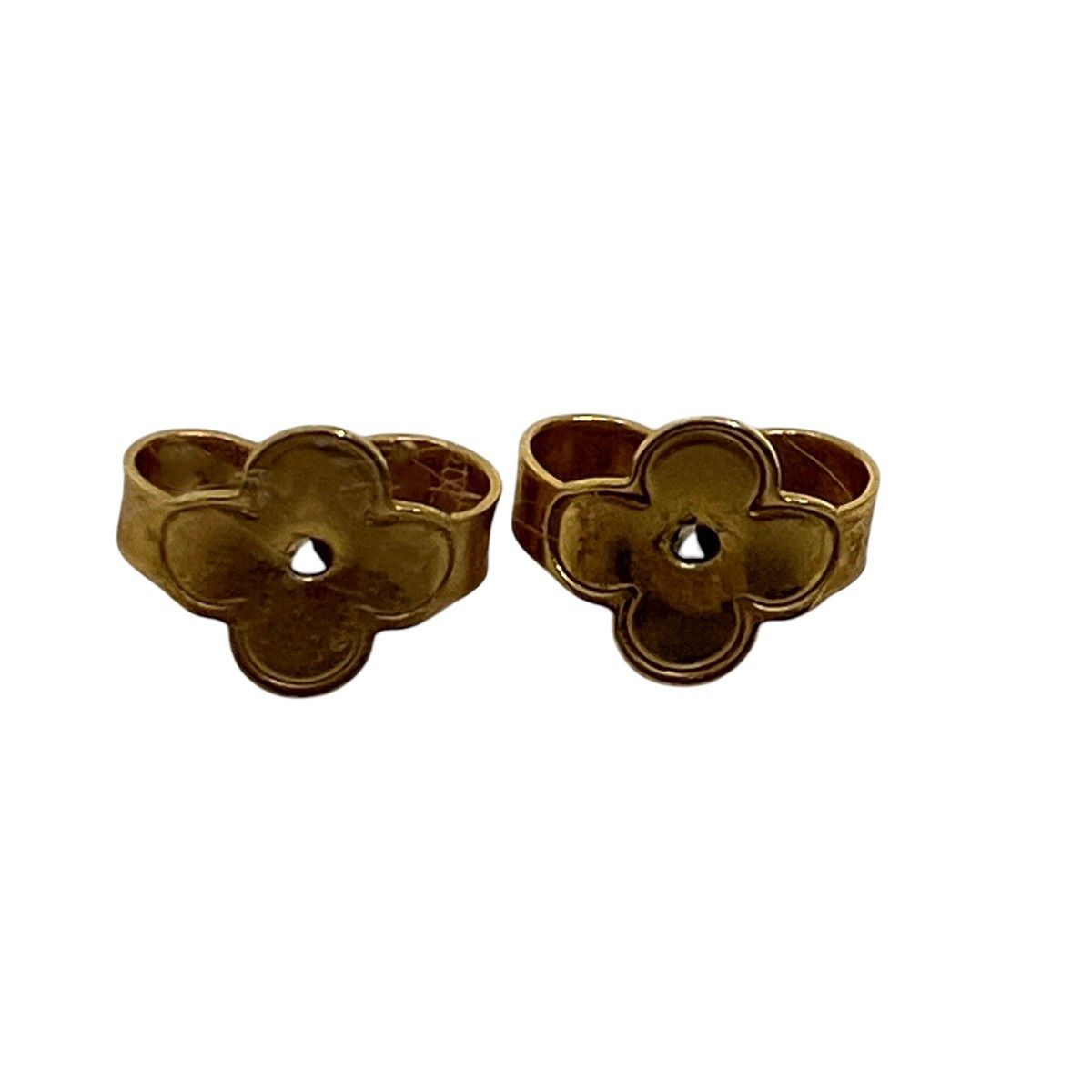 Louis Vuitton Louis Vuitton Louis Vuitton Essential V Earrings Metal Earrings M68153 DUTY FREE for USA Size ONE SIZE - 4 Thumbnail