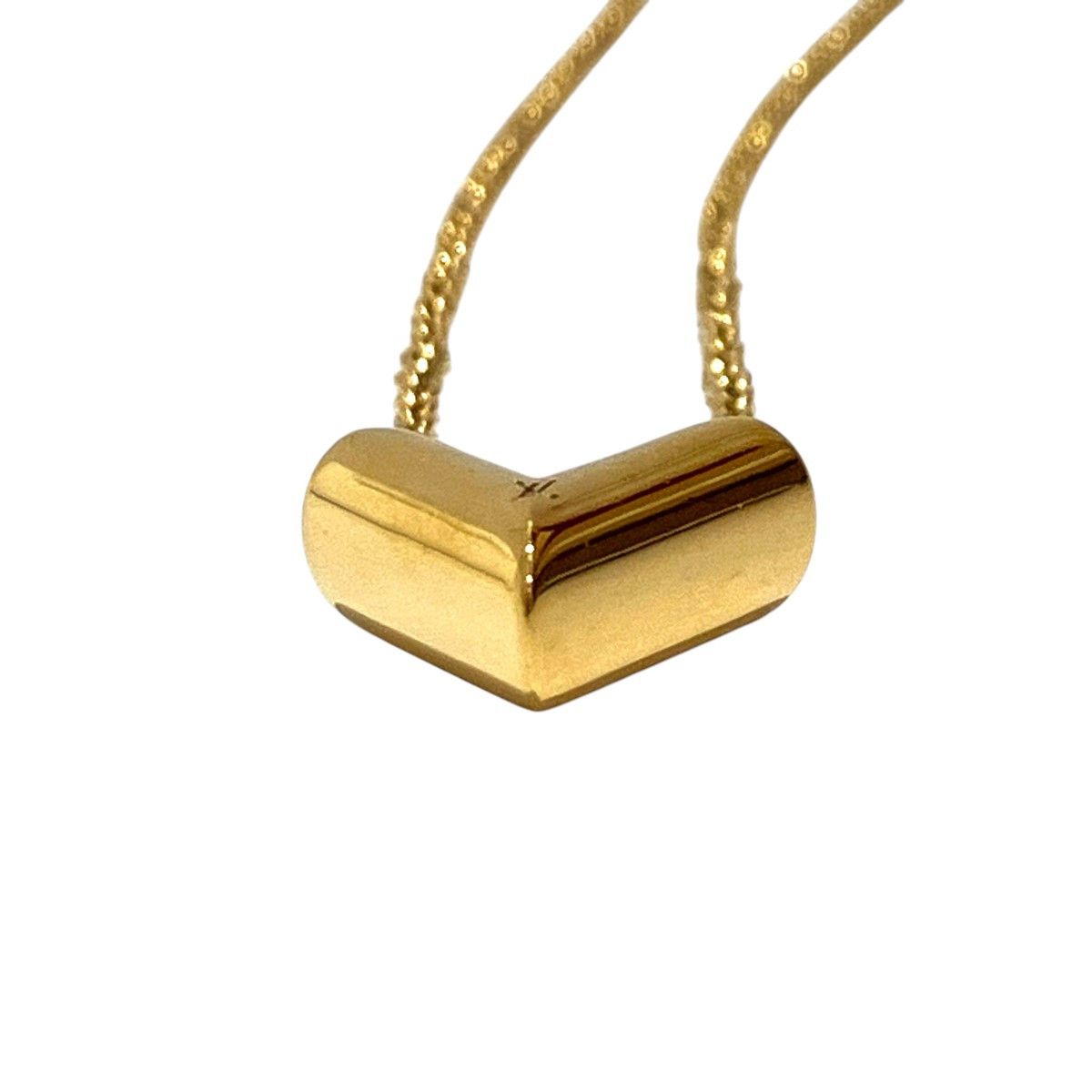 Louis Vuitton Louis Vuitton Louis Vuitton Essential V Necklace Metal Necklace M61083 DUTY FREE for USA Size ONE SIZE - 6 Thumbnail
