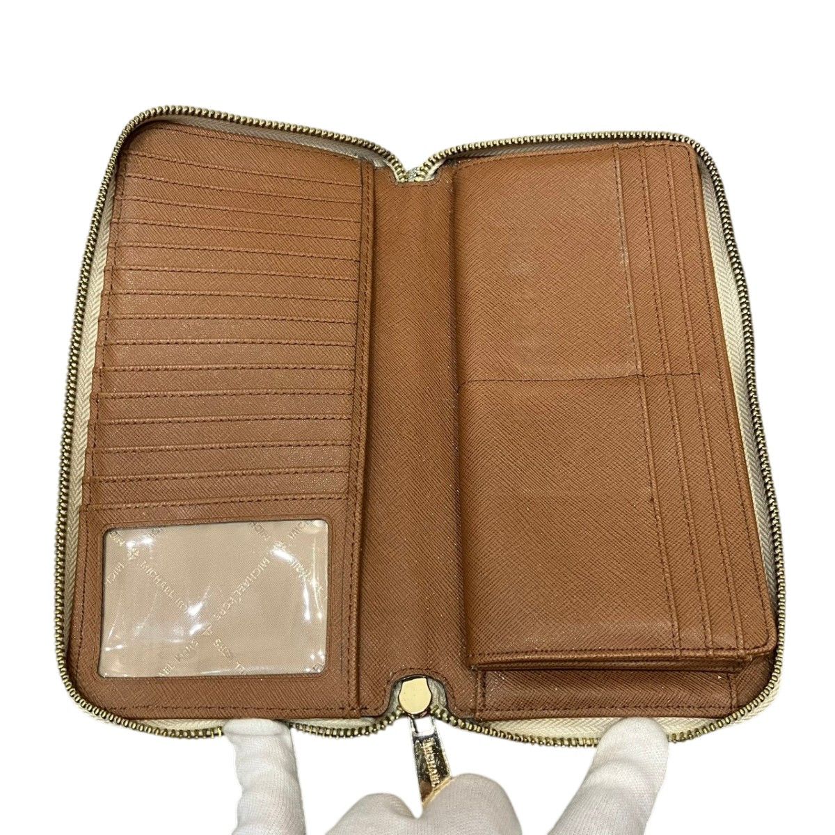 Michael Kors Michael Kors Michael Kors Leather Long Wallet Plastic / Synthetic Long Wallet 35H8GTVT1B DUTY FREE for USA Size ONE SIZE - 3 Thumbnail