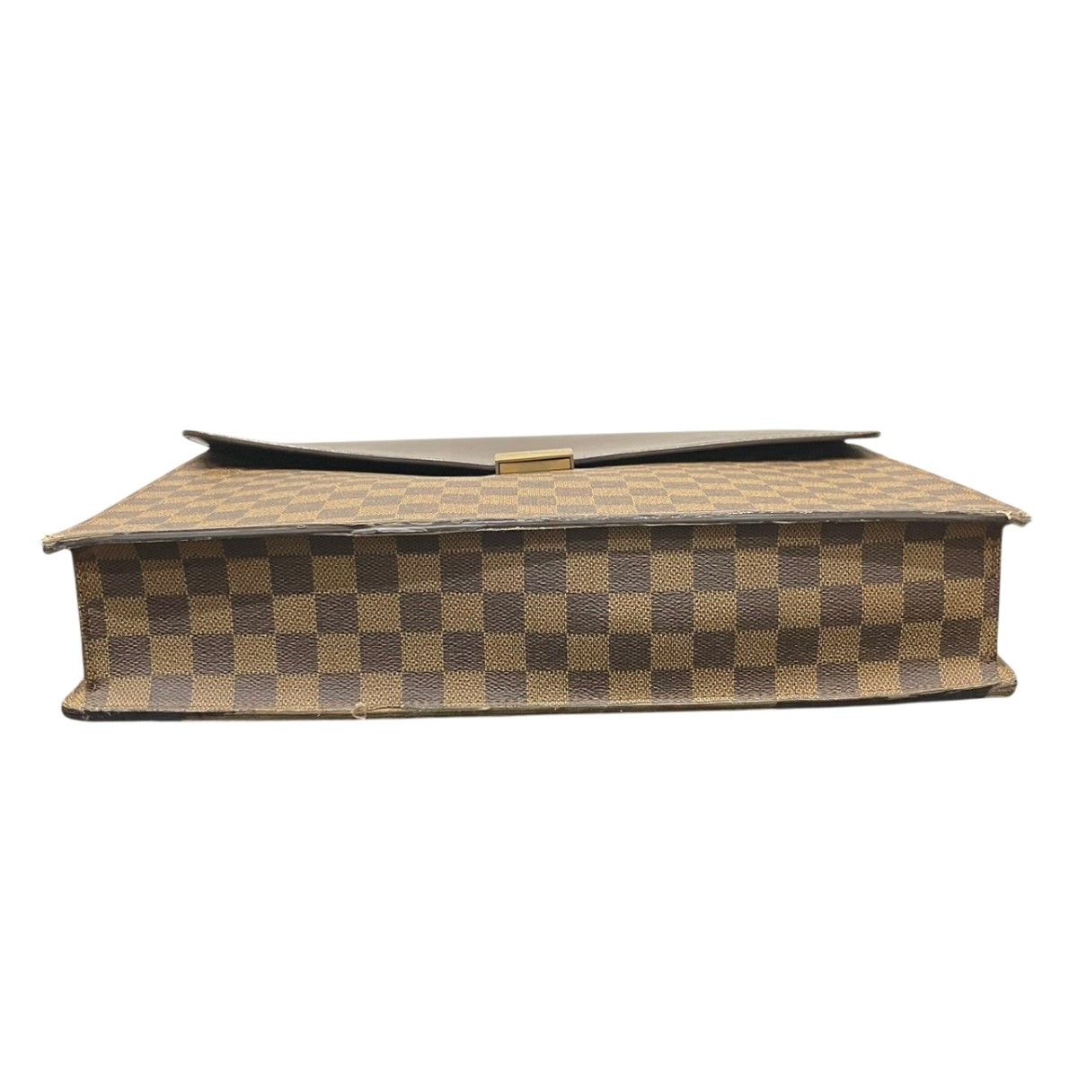 Louis Vuitton Louis Vuitton Louis Vuitton Altona PM Damier Ebene Briefcase Textile Business Bag N53315 DUTY FREE for USA Size ONE SIZE - 3 Thumbnail
