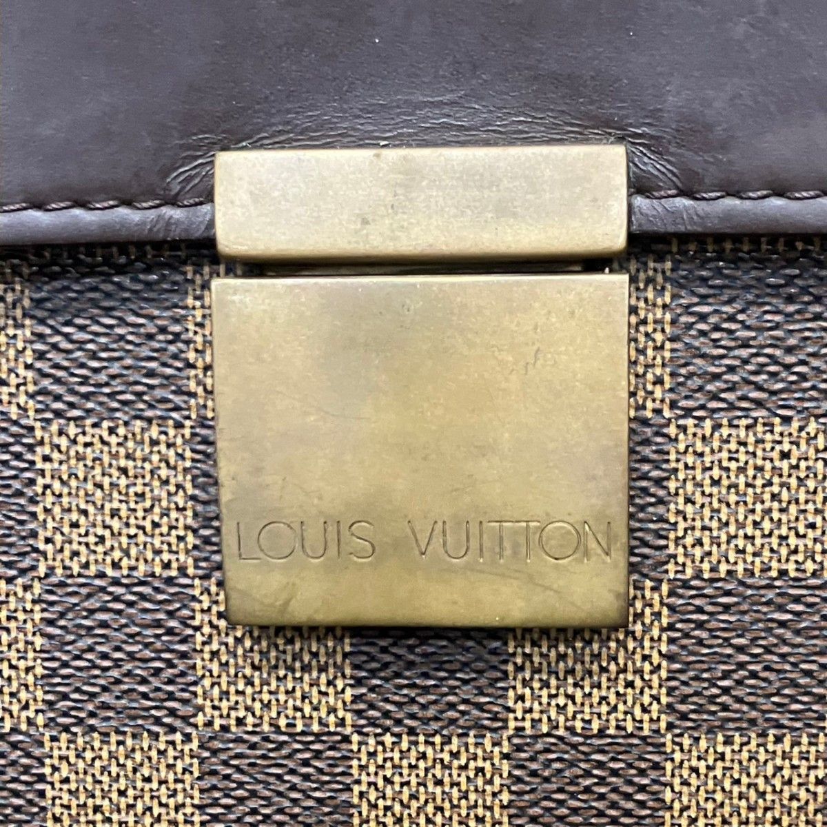 Louis Vuitton Louis Vuitton Louis Vuitton Altona PM Damier Ebene Briefcase Textile Business Bag N53315 DUTY FREE for USA Size ONE SIZE - 9 Thumbnail
