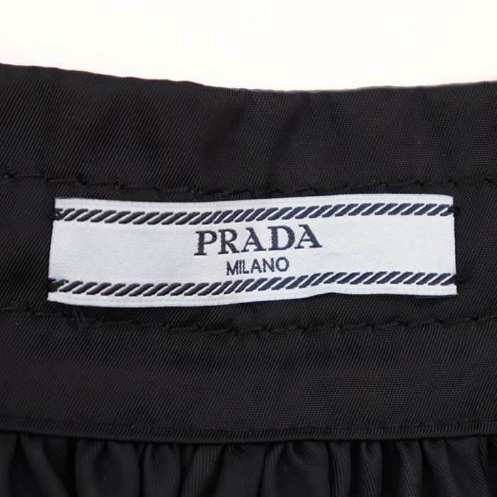 Prada Prada Prada Nylon Gathered Skirt Textile Skirts DUTY FREE for USA Size ONE SIZE - 9 Thumbnail