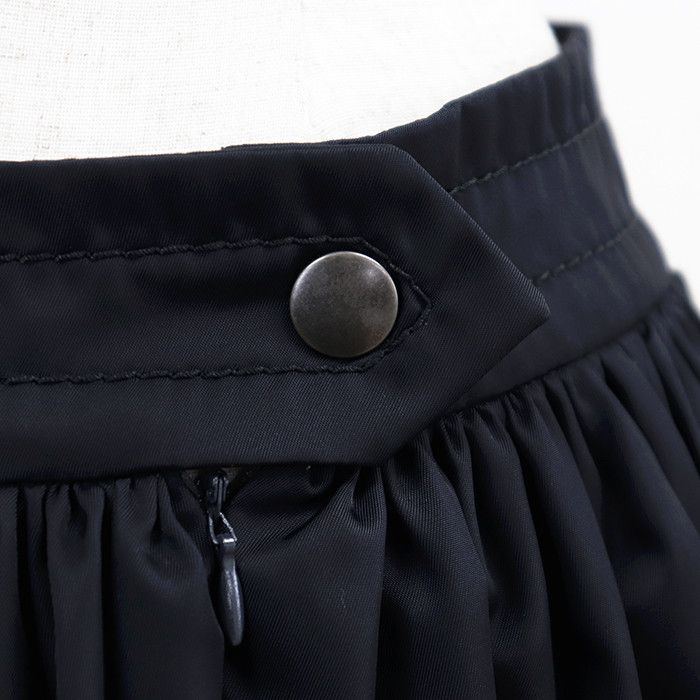 Prada Prada Prada Nylon Gathered Skirt Textile Skirts DUTY FREE for USA Size ONE SIZE - 12 Thumbnail