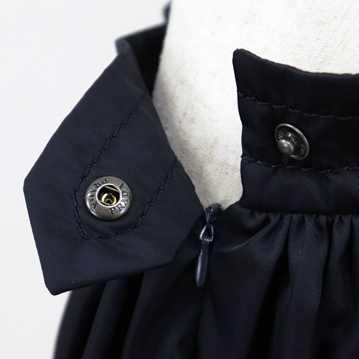 Prada Prada Prada Nylon Gathered Skirt Textile Skirts DUTY FREE for USA Size ONE SIZE - 3 Thumbnail