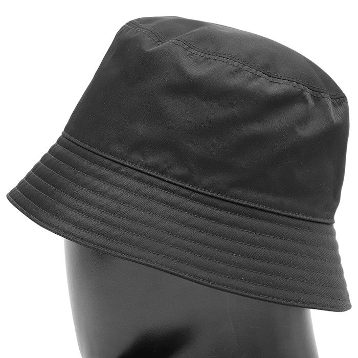 Prada Prada PRADA Re-Nylon Bucket Hat Textile Hats DUTY FREE for USA Size ONE SIZE - 4 Thumbnail