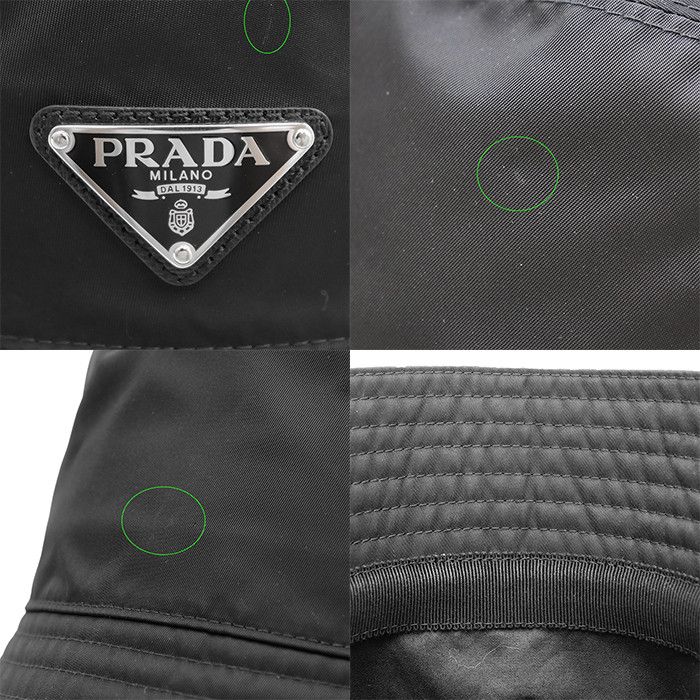 Prada Prada PRADA Re-Nylon Bucket Hat Textile Hats DUTY FREE for USA Size ONE SIZE - 9 Thumbnail
