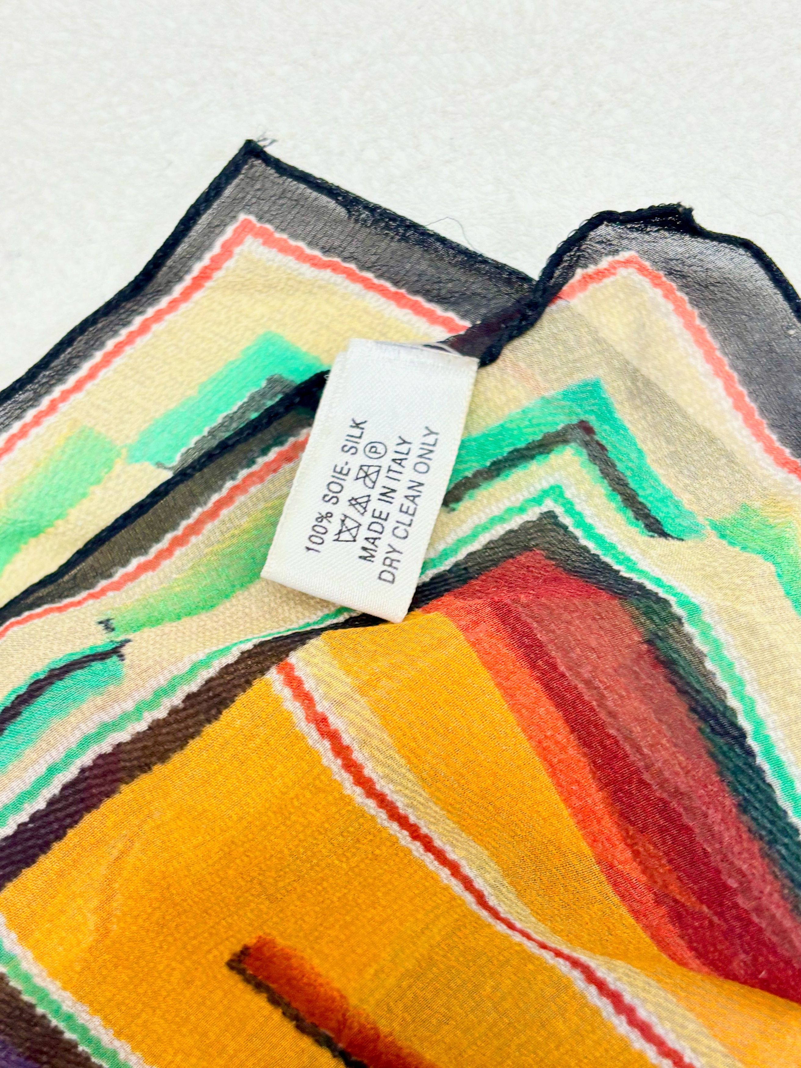 Dior Foulard Carré en soie 2002 Size ONE SIZE - 7 Thumbnail