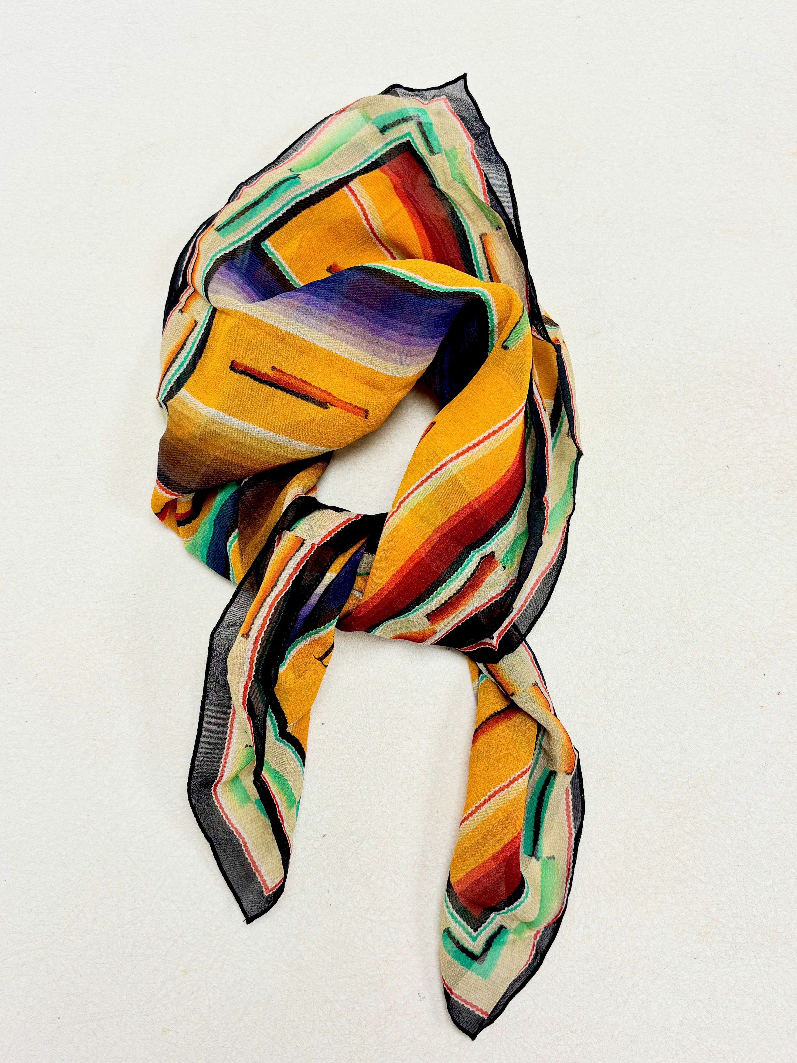 Dior Foulard Carré en soie 2002 Size ONE SIZE - 6 Thumbnail