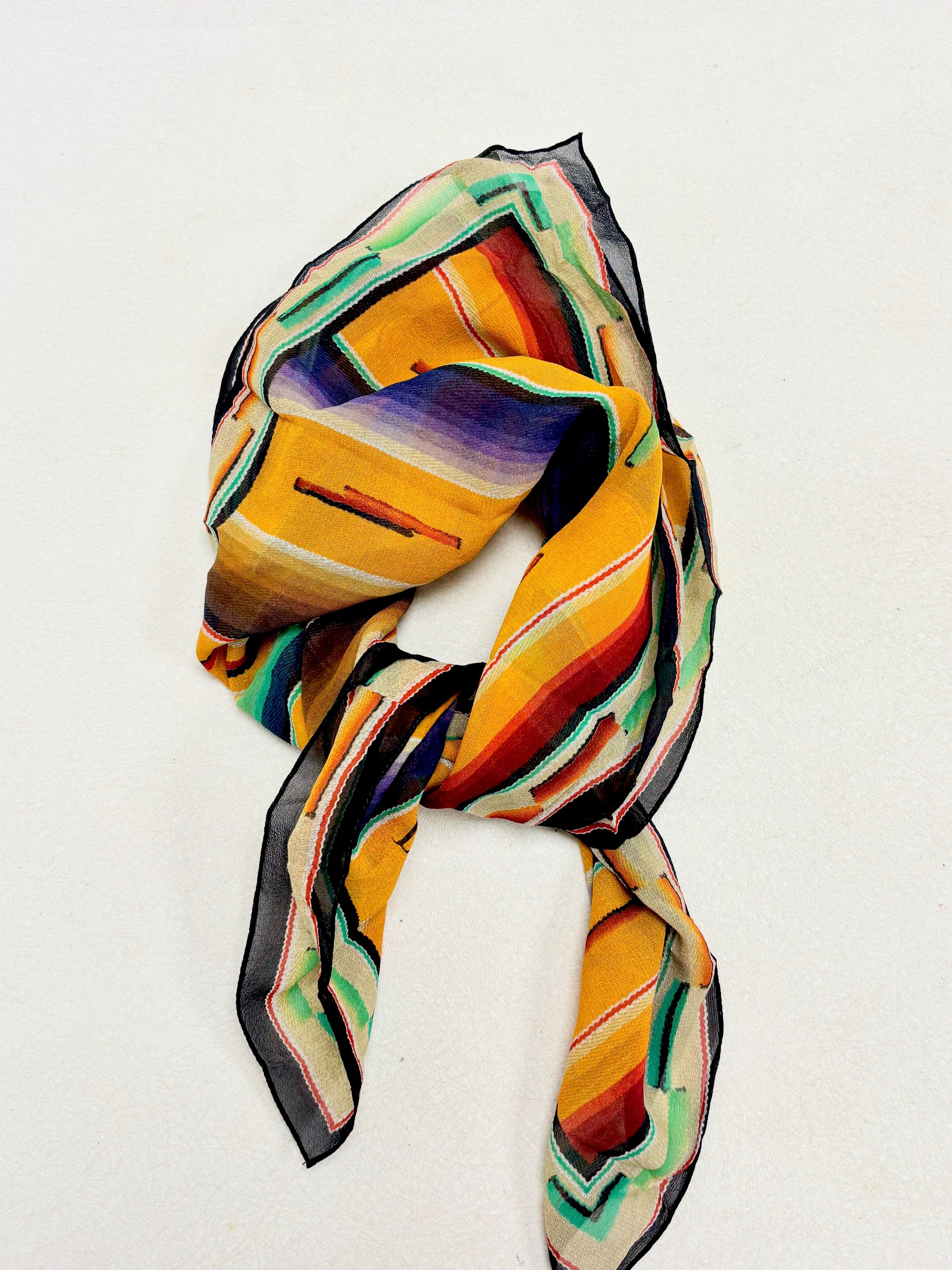 Dior Foulard Carré en soie 2002 Size ONE SIZE - 9 Thumbnail