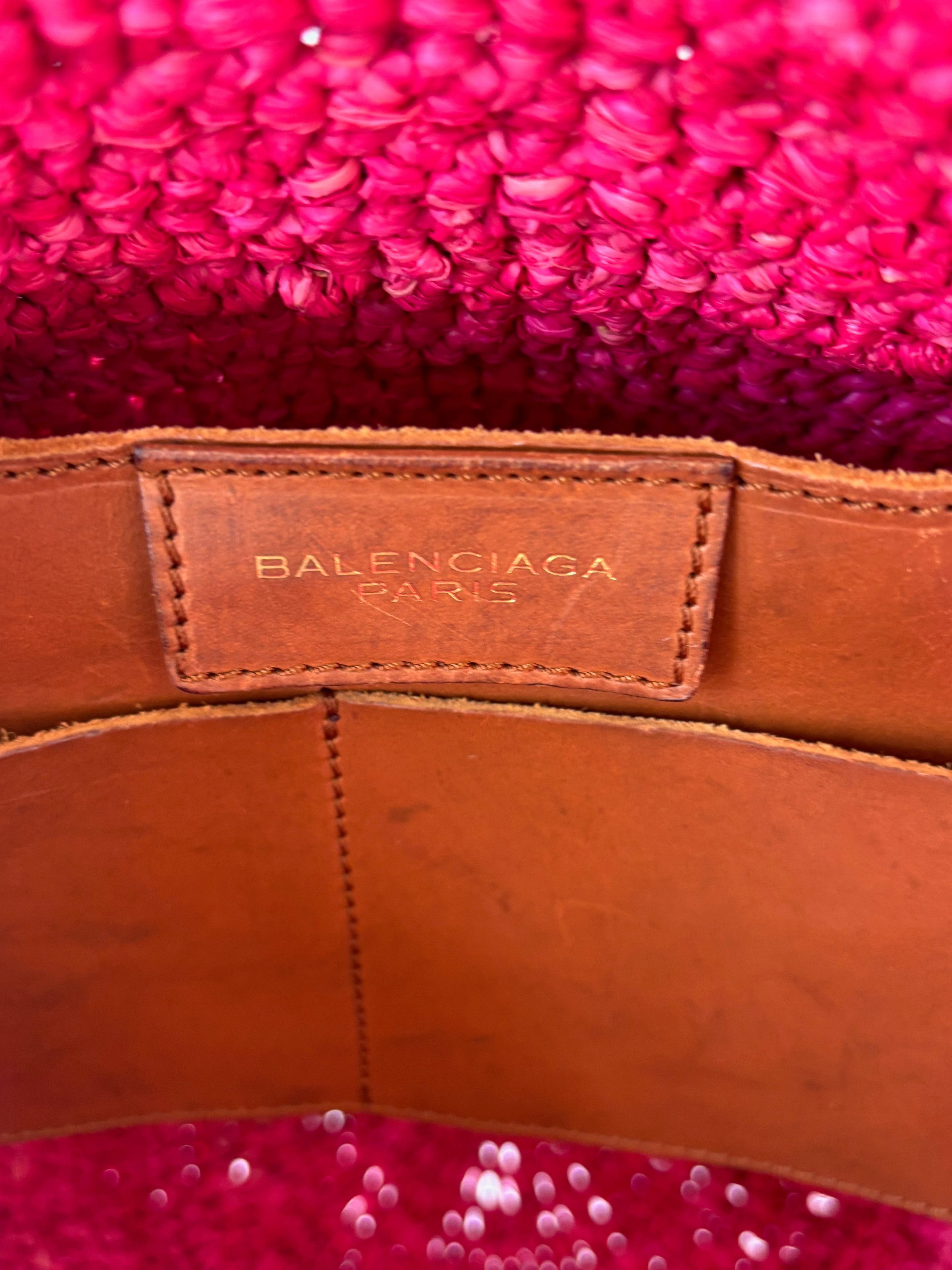 Balenciaga Sac Panier Raphia Size ONE SIZE - 12 Thumbnail