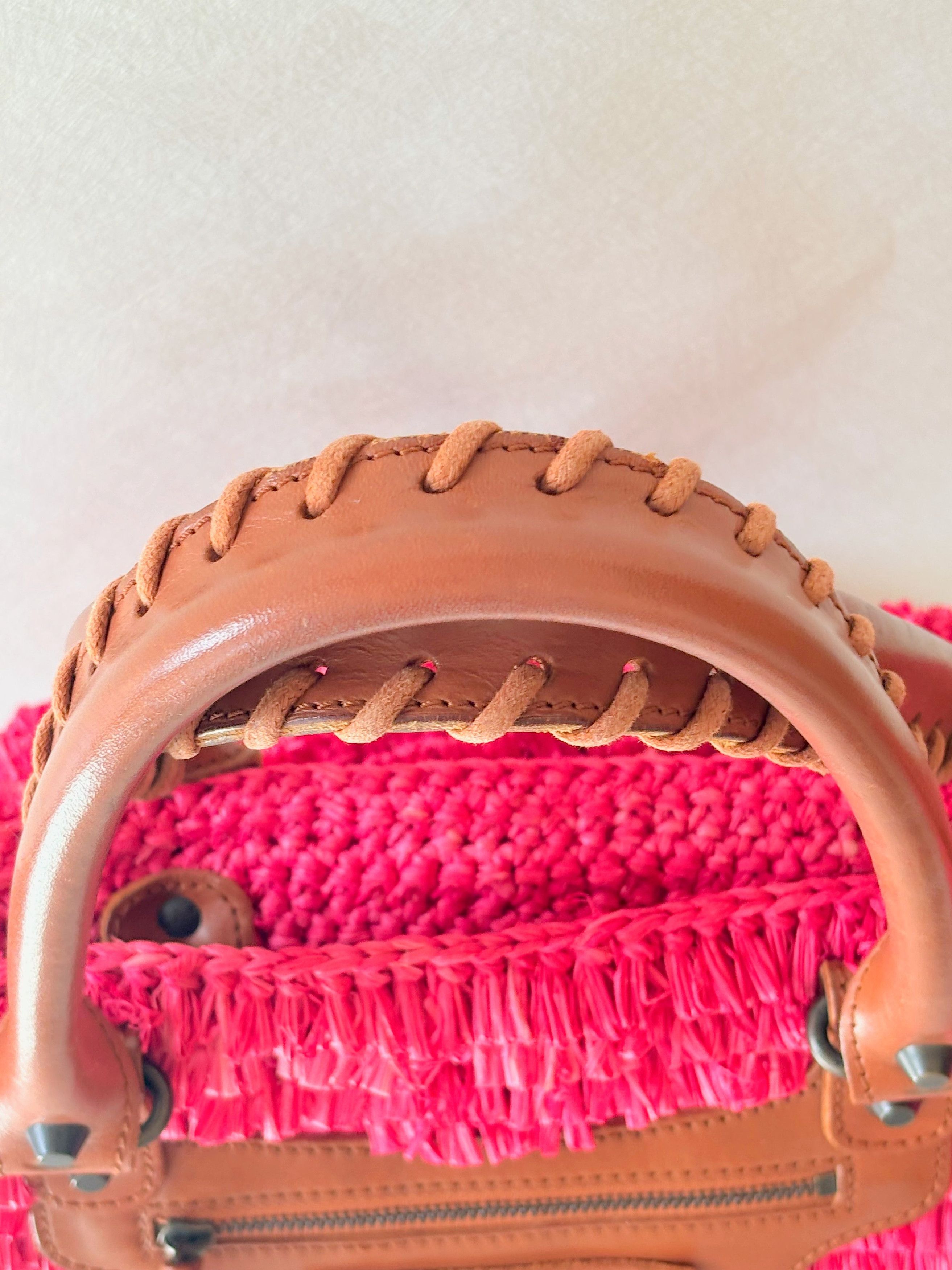 Balenciaga Sac Panier Raphia Size ONE SIZE - 9 Thumbnail