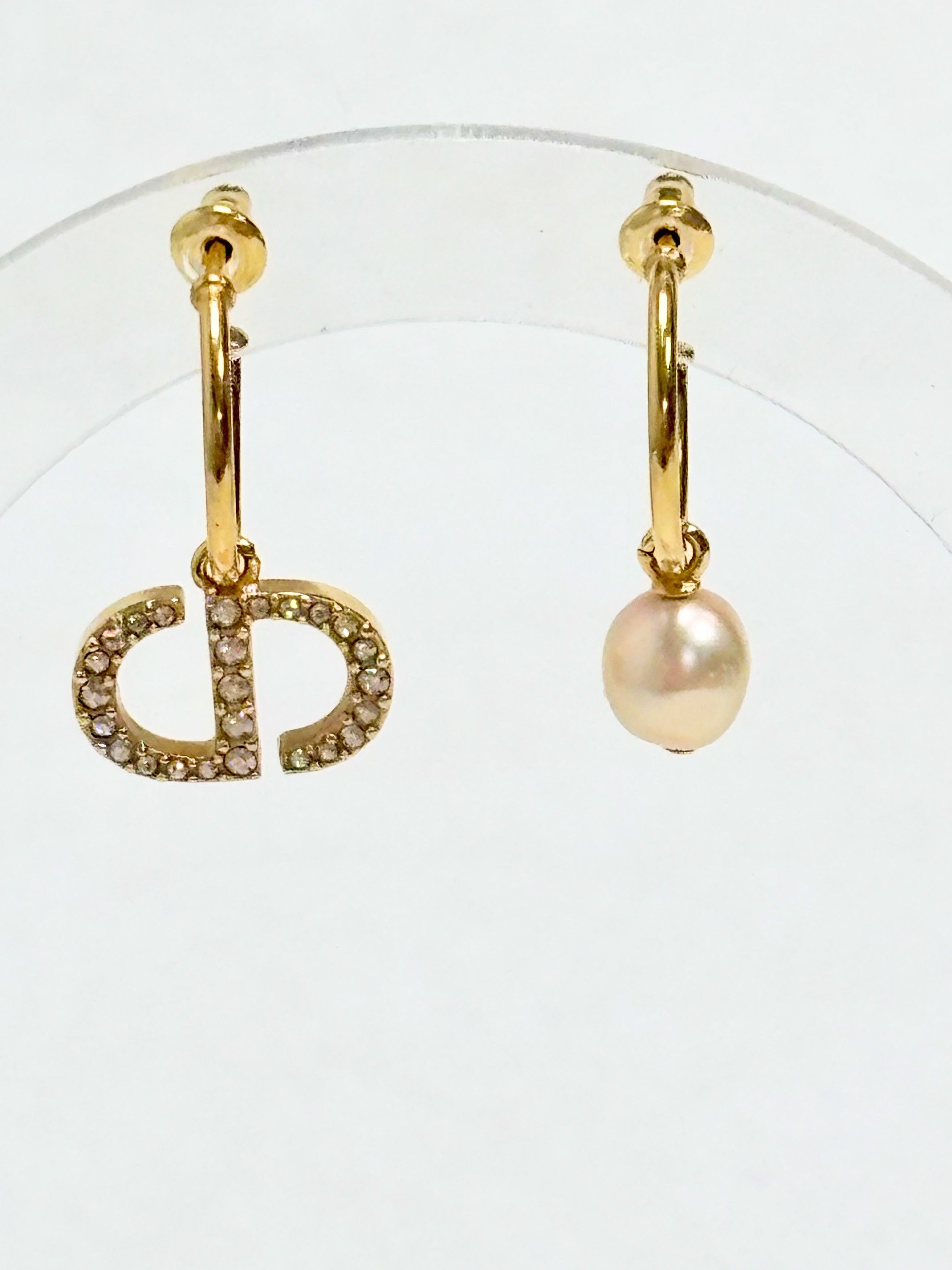 Dior Boucles d'oreilles Petit CD Size ONE SIZE - 9 Thumbnail