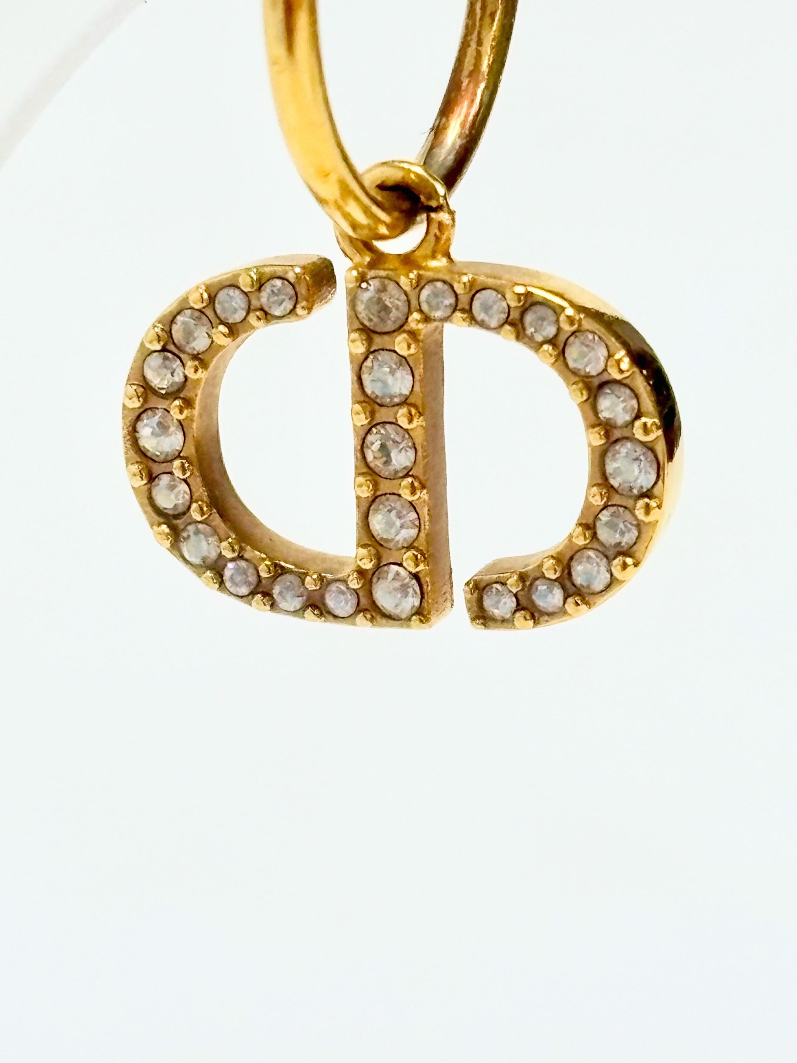Dior Boucles d'oreilles Petit CD Size ONE SIZE - 6 Thumbnail