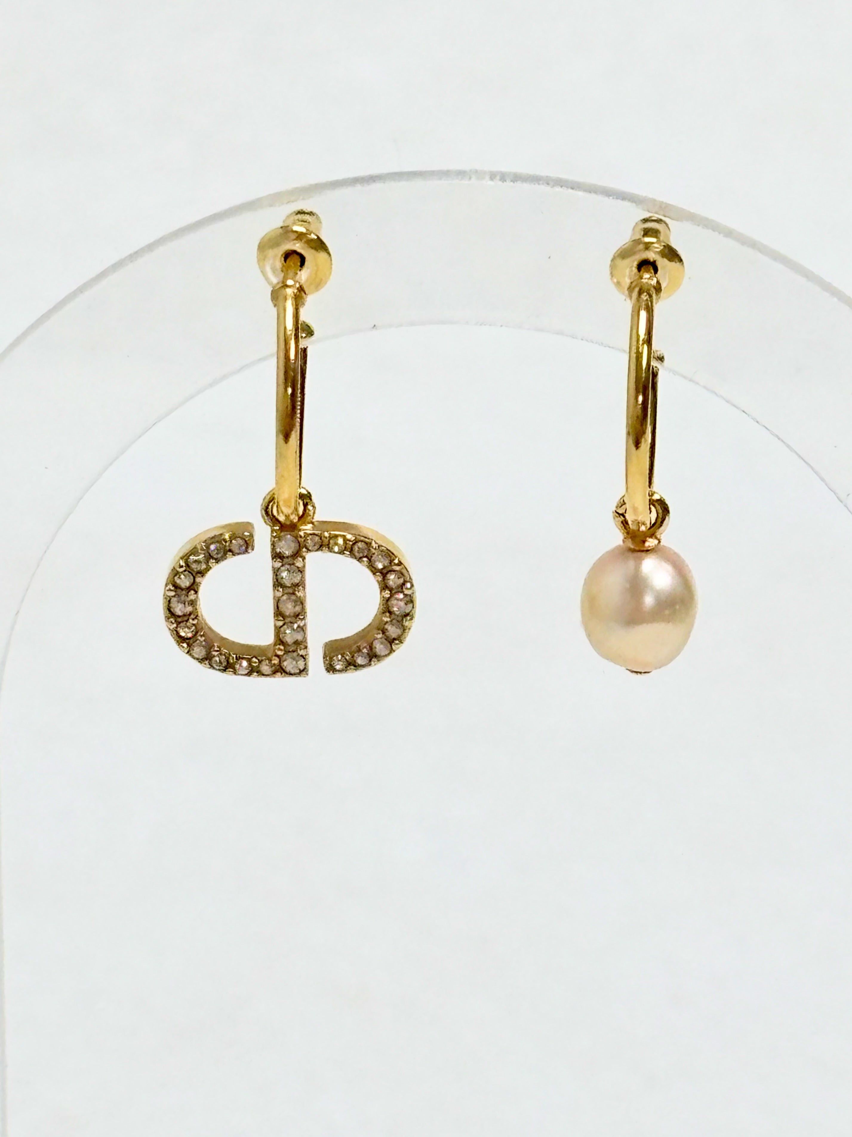 Dior Boucles d'oreilles Petit CD Size ONE SIZE - 13 Thumbnail