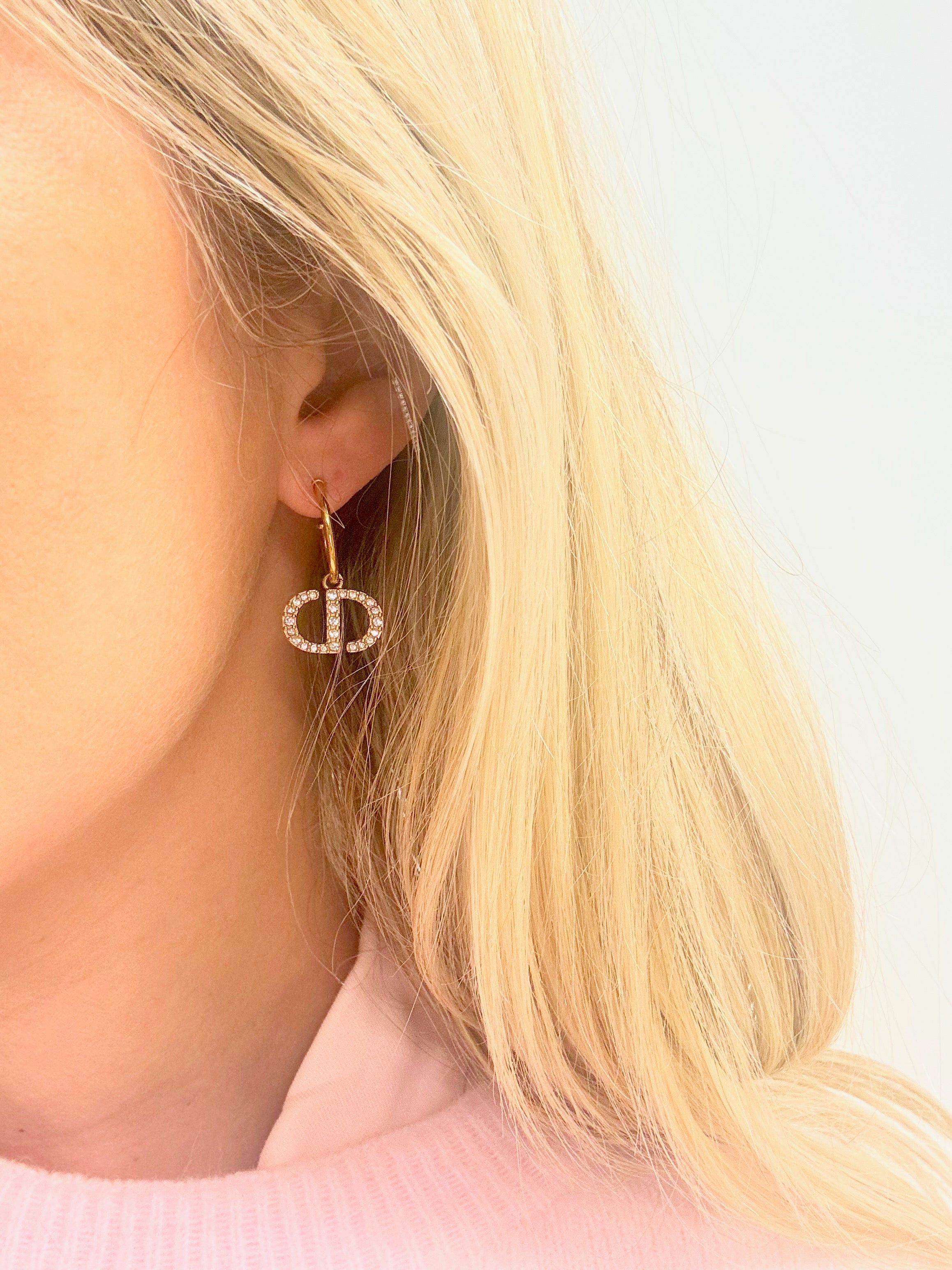 Dior Boucles d'oreilles Petit CD Size ONE SIZE - 12 Thumbnail