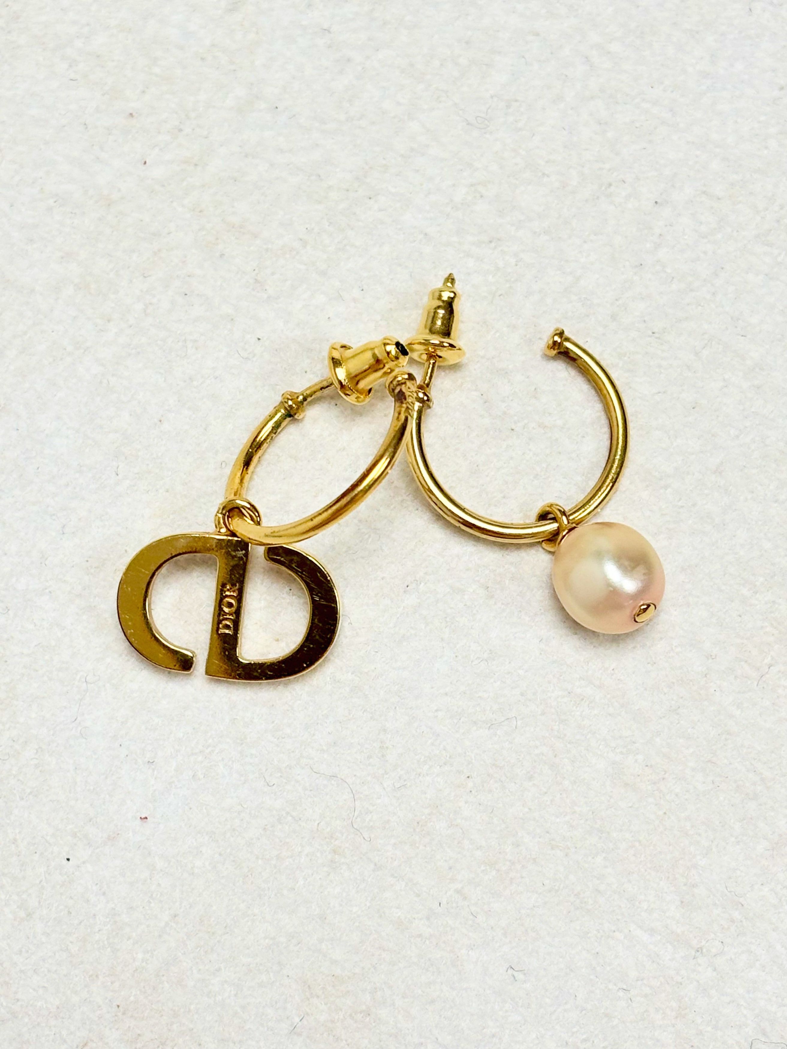 Dior Boucles d'oreilles Petit CD Size ONE SIZE - 10 Thumbnail