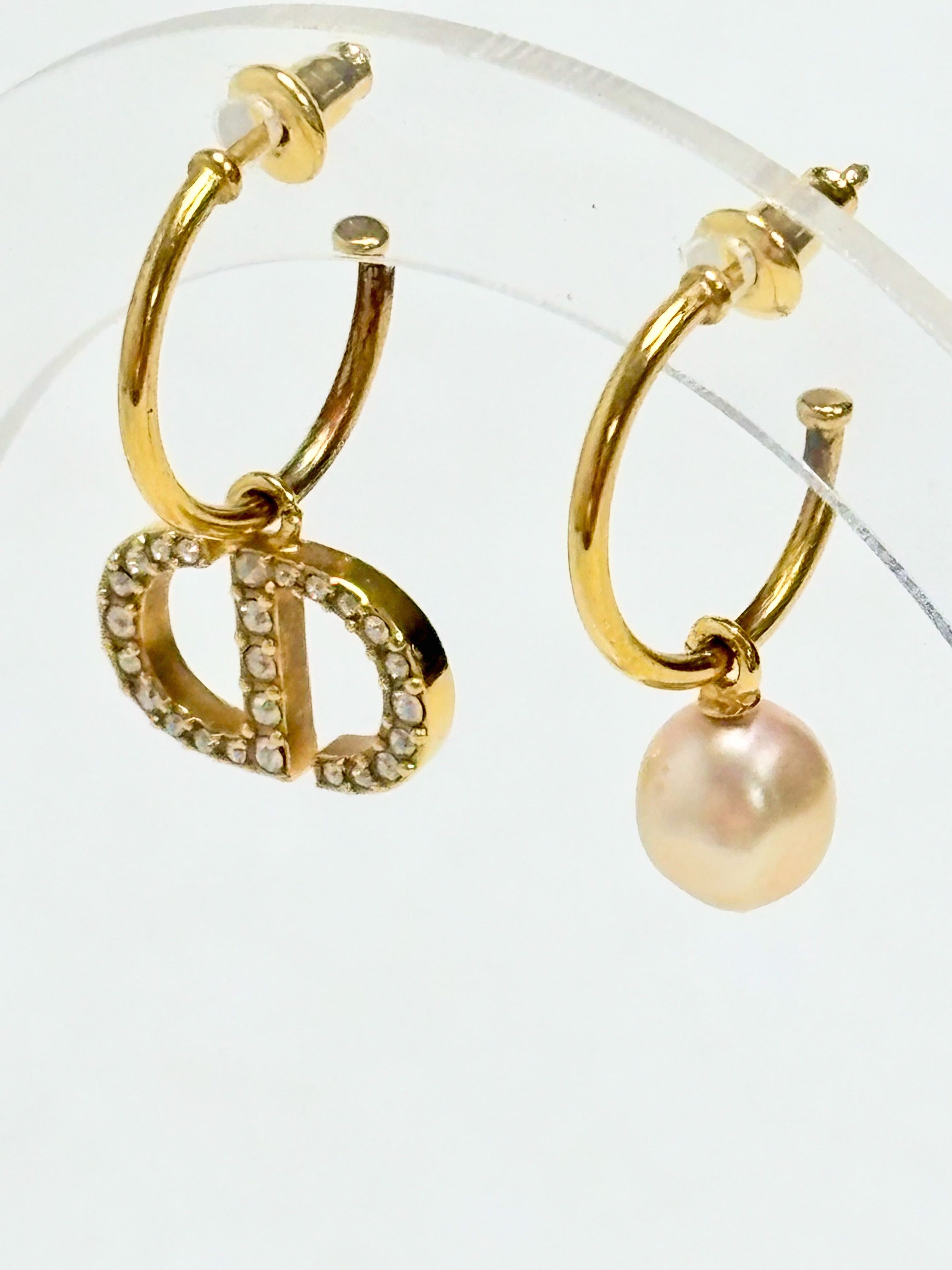 Dior Boucles d'oreilles Petit CD Size ONE SIZE - 8 Thumbnail