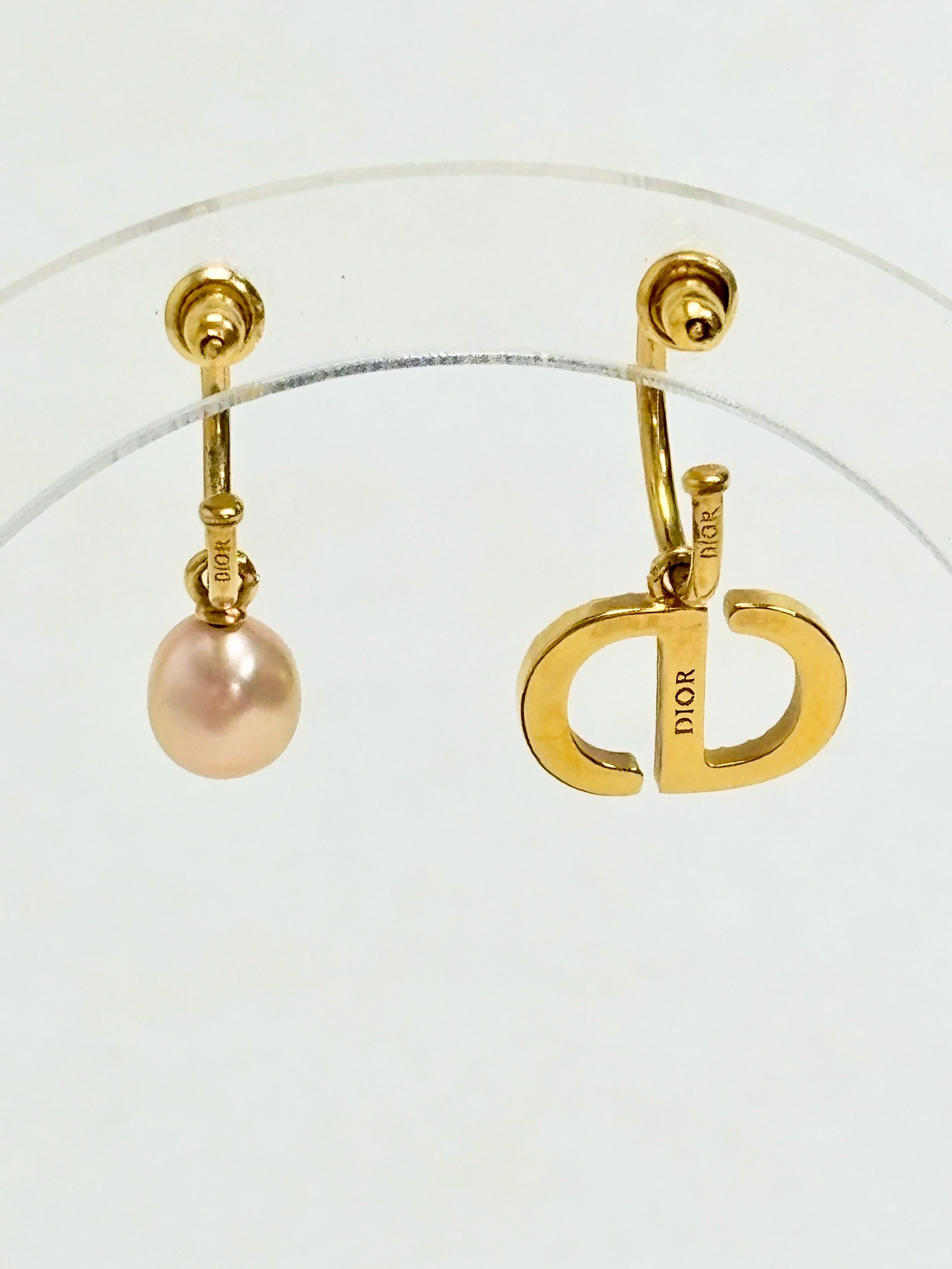 Dior Boucles d'oreilles Petit CD Size ONE SIZE - 4 Thumbnail
