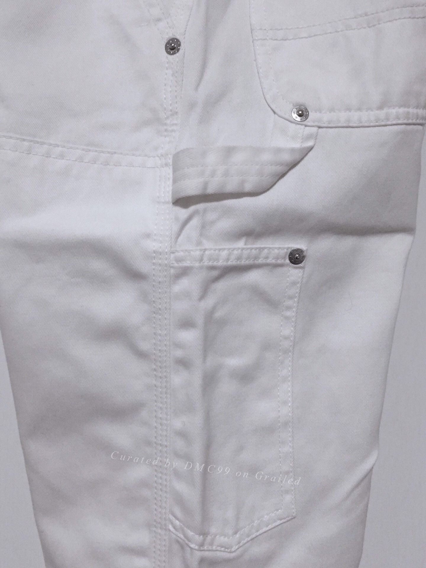 Carhartt Carhartt X A.P.C. White Double Knee Work Pants Size US 30 / EU 46 - 2 Thumbnail