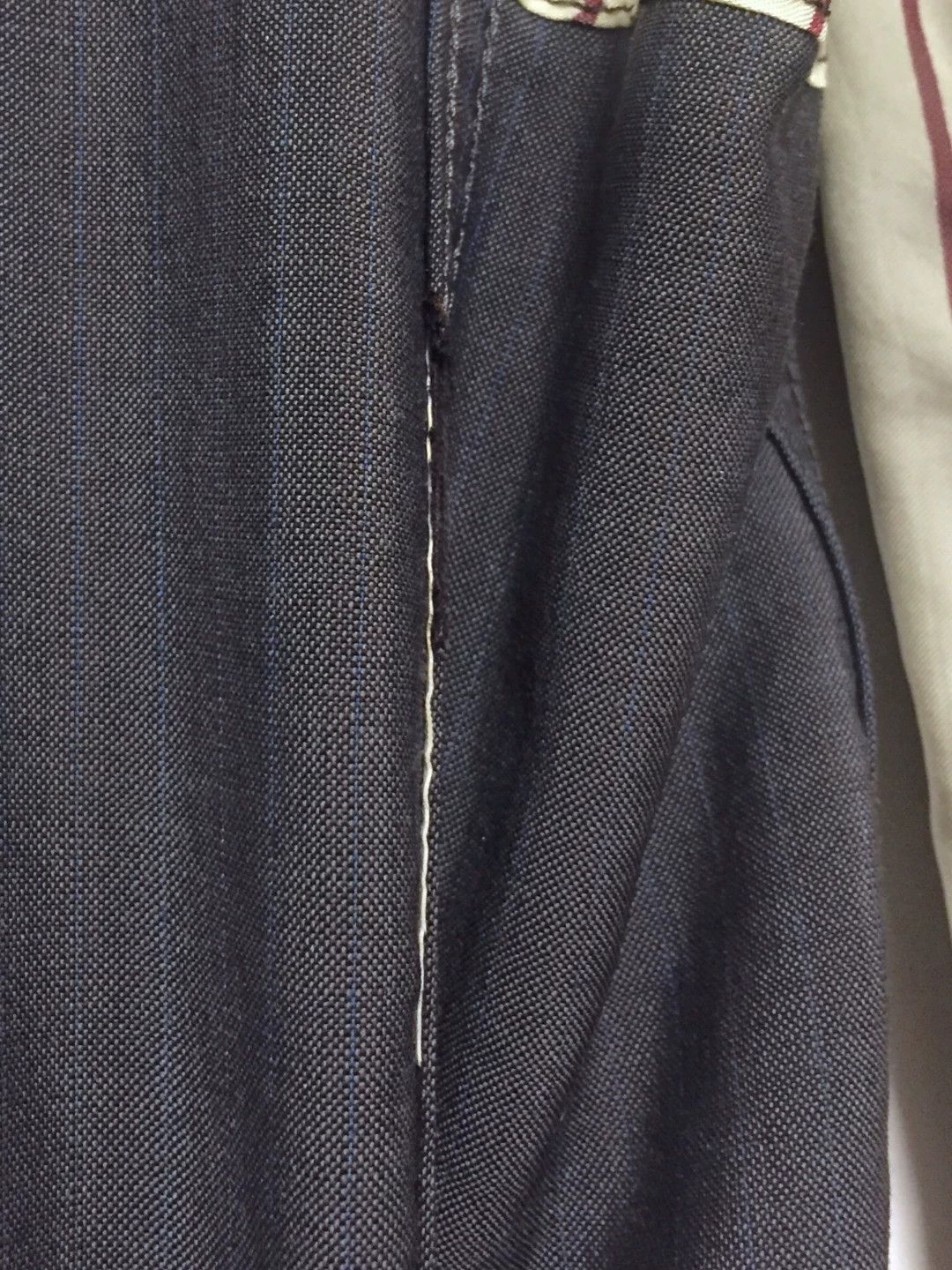 Rei Kawakubo Comme des Garcons Striped Wool Blazer Size US M / EU 48-50 / 2 - 8 Thumbnail