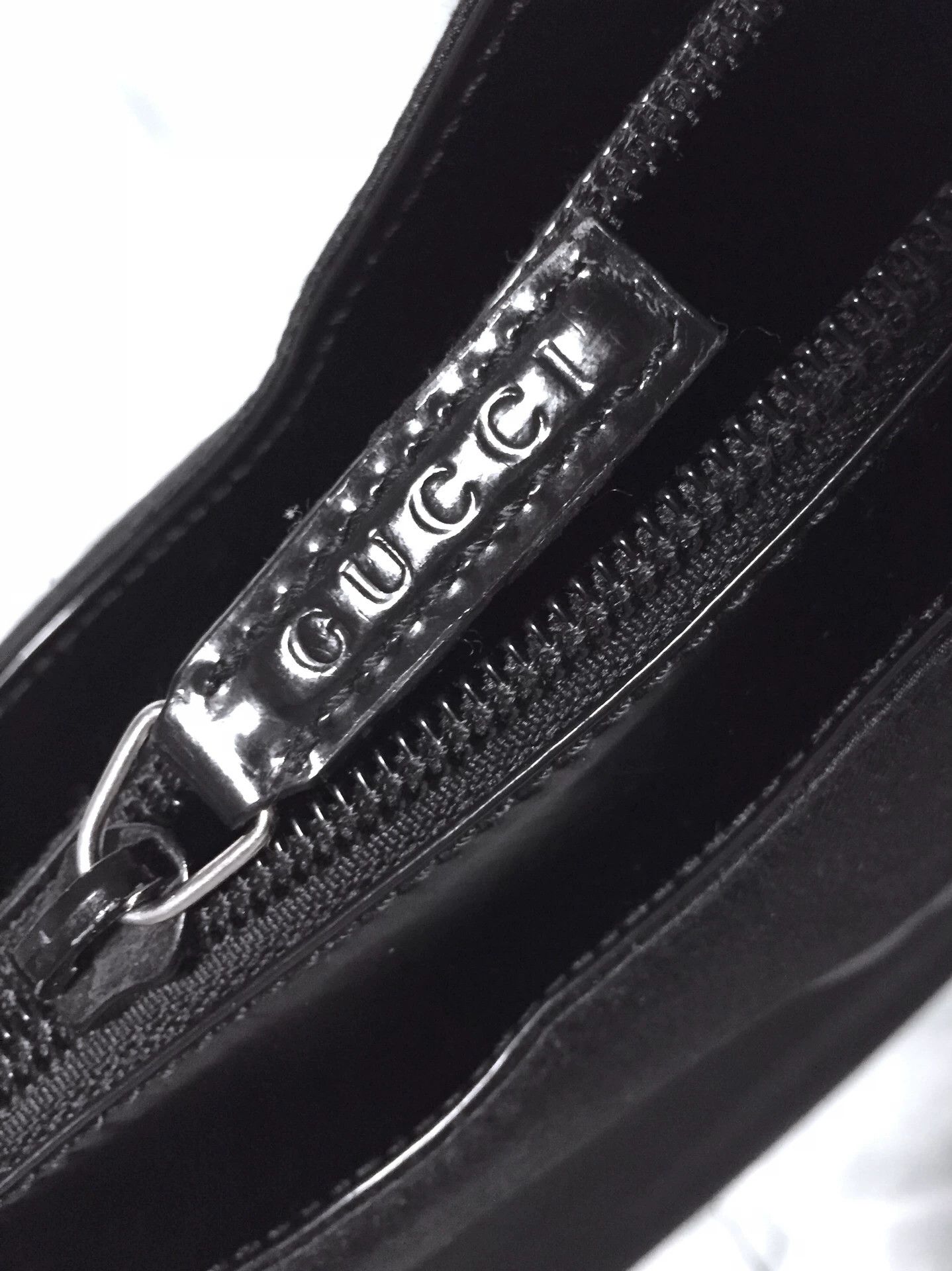 Gucci Gucci Satin Small Black Bag Size ONE SIZE - 4 Thumbnail