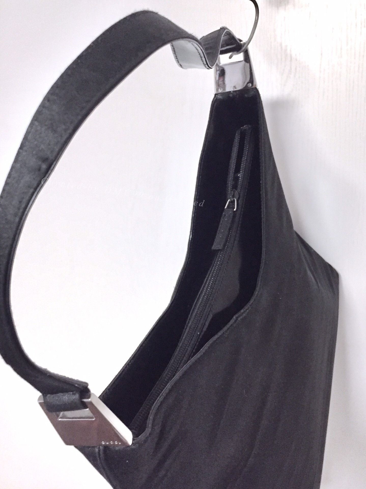 Gucci Gucci Satin Small Black Bag Size ONE SIZE - 6 Thumbnail