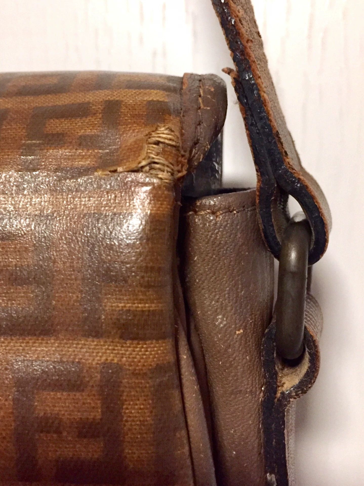 Fendi Fendi Vintage Hunting Messenger Bag Size ONE SIZE - 8 Thumbnail