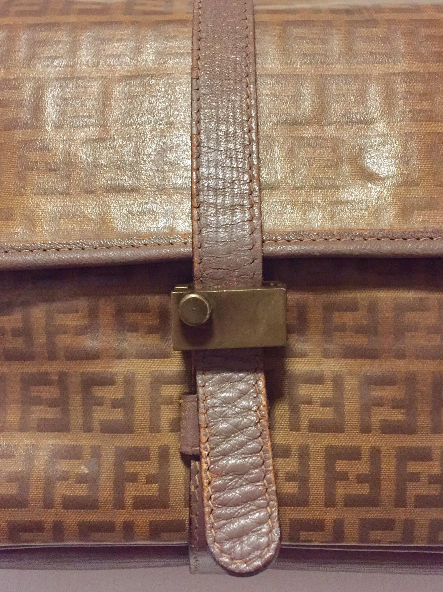 Fendi Fendi Vintage Hunting Messenger Bag Size ONE SIZE - 3 Thumbnail