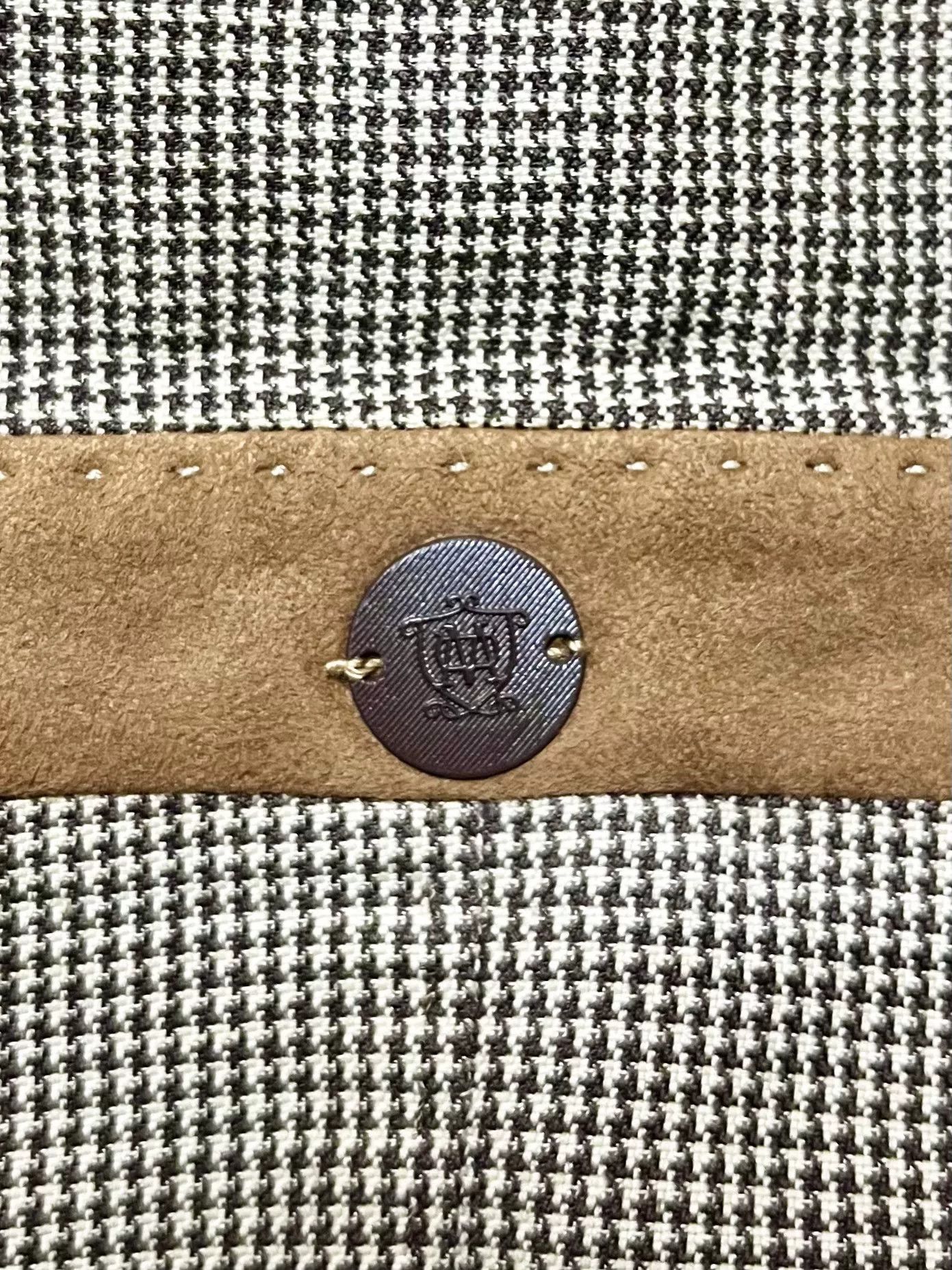Massimo Dutti Massimo Dutti Brown Herringbone Cotton-Linen Blazer Size US M / EU 48-50 / 2 - 4 Thumbnail