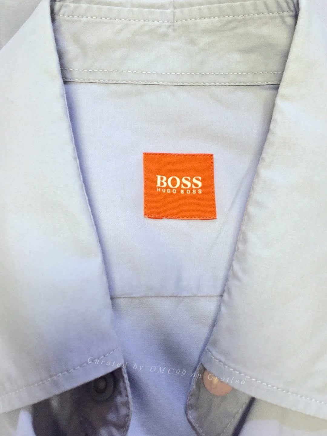 Hugo Boss Hugo Boss Light Blue Work Shirt Size US M / EU 48-50 / 2 - 3 Thumbnail
