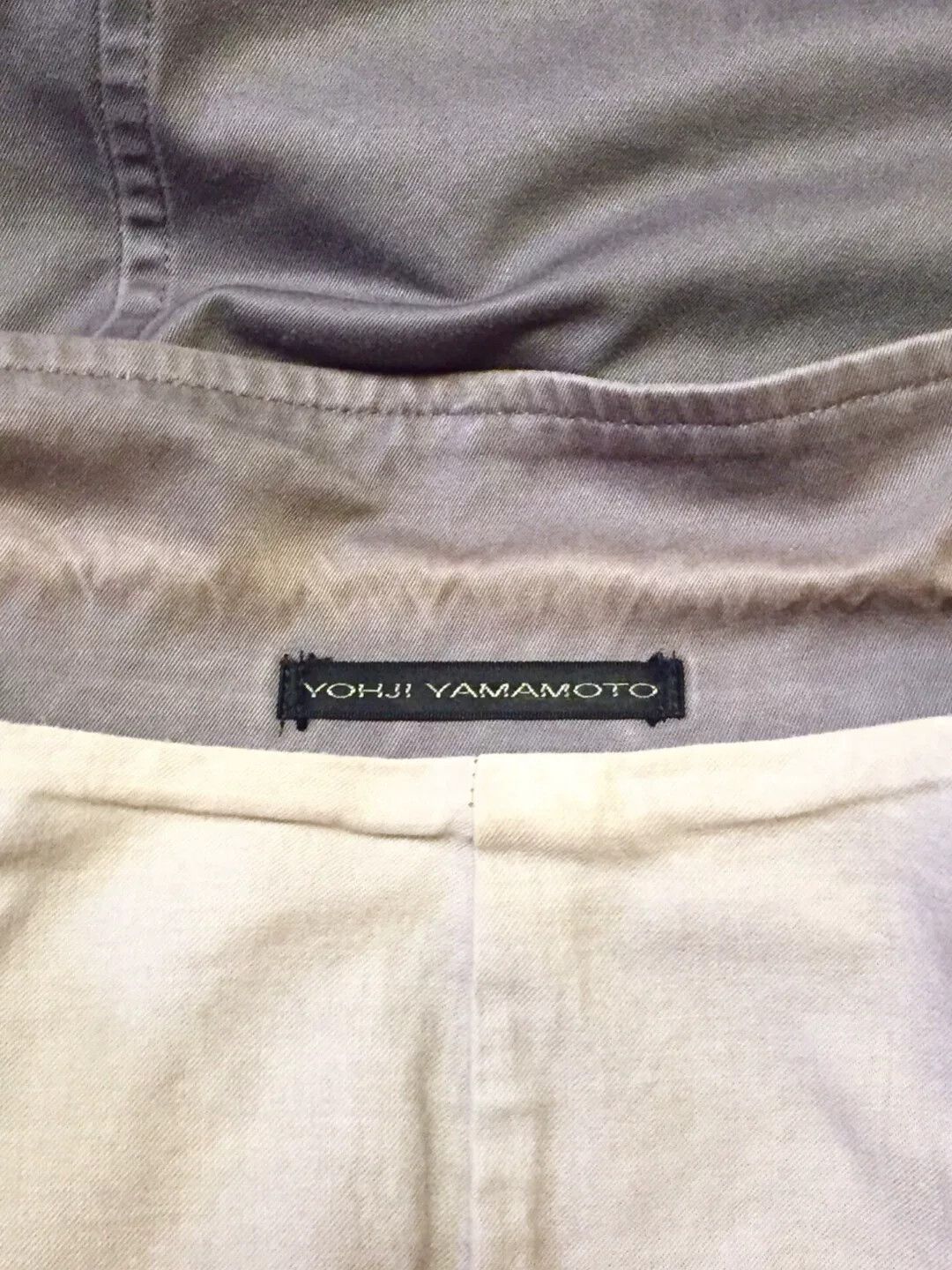 Yohji Yamamoto Yohji Yamamoto Y's Gray Workwear Blazer Size US L / EU 52-54 / 3 - 4 Thumbnail