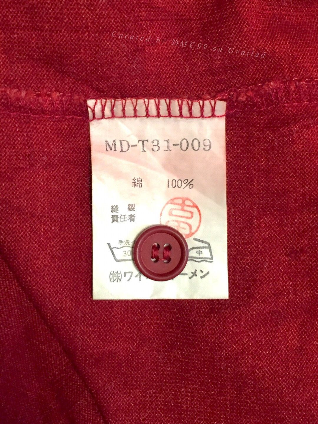 Yohji Yamamoto Yohji Yamamoto Y's Archive Three-Button Polo Size US M / EU 48-50 / 2 - 5 Thumbnail