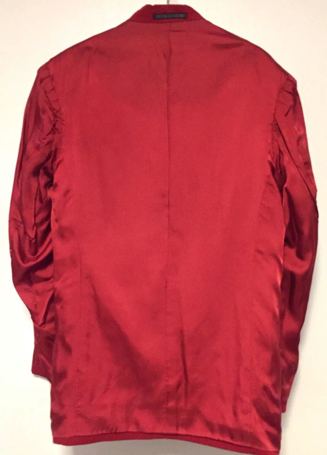 Yohji Yamamoto Yohji Yamamoto Archive Red Wool Blazer Size US S / EU 44-46 / 1 - 7 Thumbnail