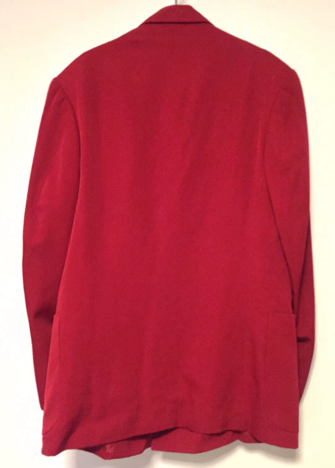 Yohji Yamamoto Yohji Yamamoto Archive Red Wool Blazer Size US S / EU 44-46 / 1 - 5 Thumbnail