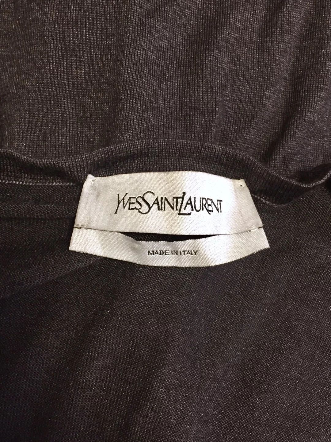 Saint Laurent Paris Saint Laurent Yves Old Logo Cashmere Cardigan Size US S / EU 44-46 / 1 - 2 Thumbnail