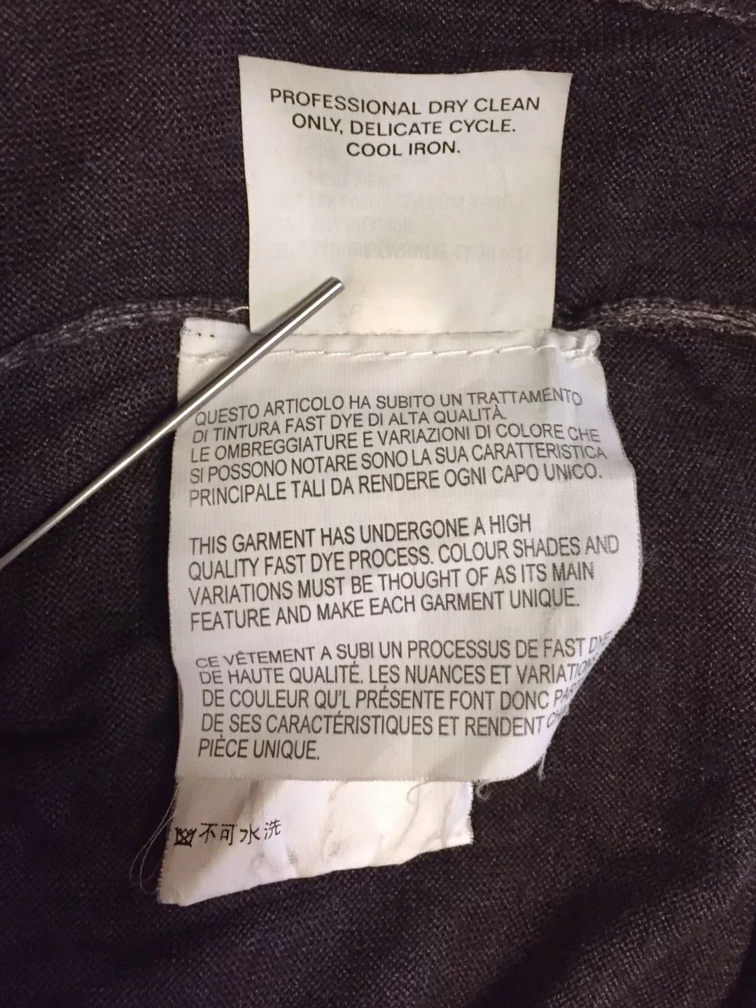 Saint Laurent Paris Saint Laurent Yves Old Logo Cashmere Cardigan Size US S / EU 44-46 / 1 - 7 Thumbnail