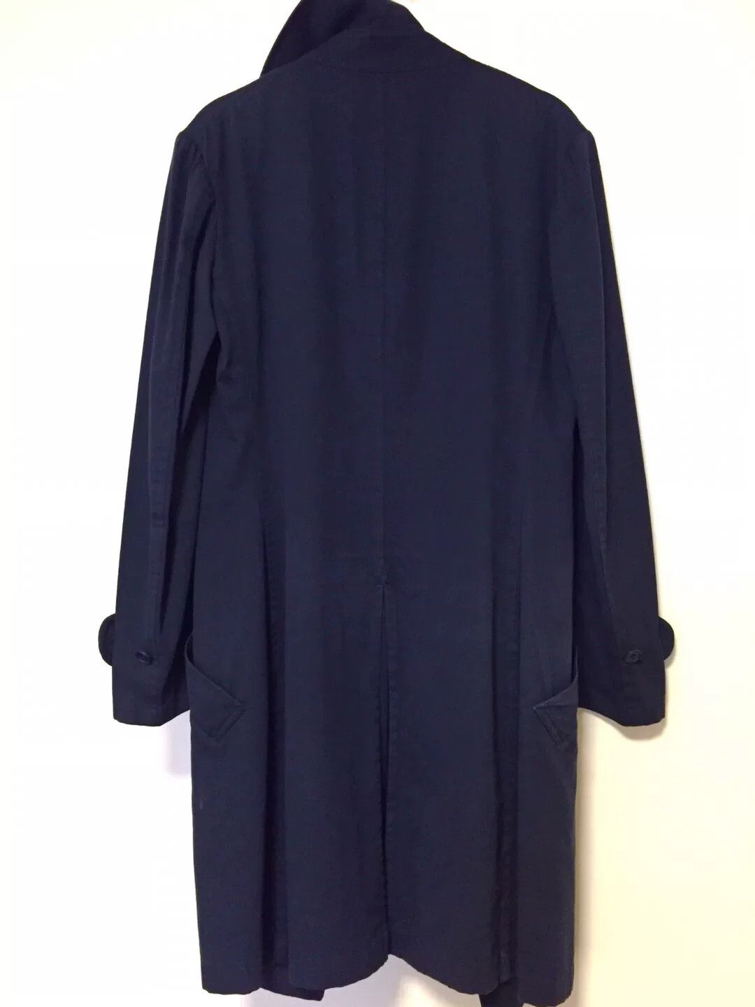 Yohji Yamamoto Yohji Yamamoto Cotton Long Coat Size US L / EU 52-54 / 3 - 3 Thumbnail