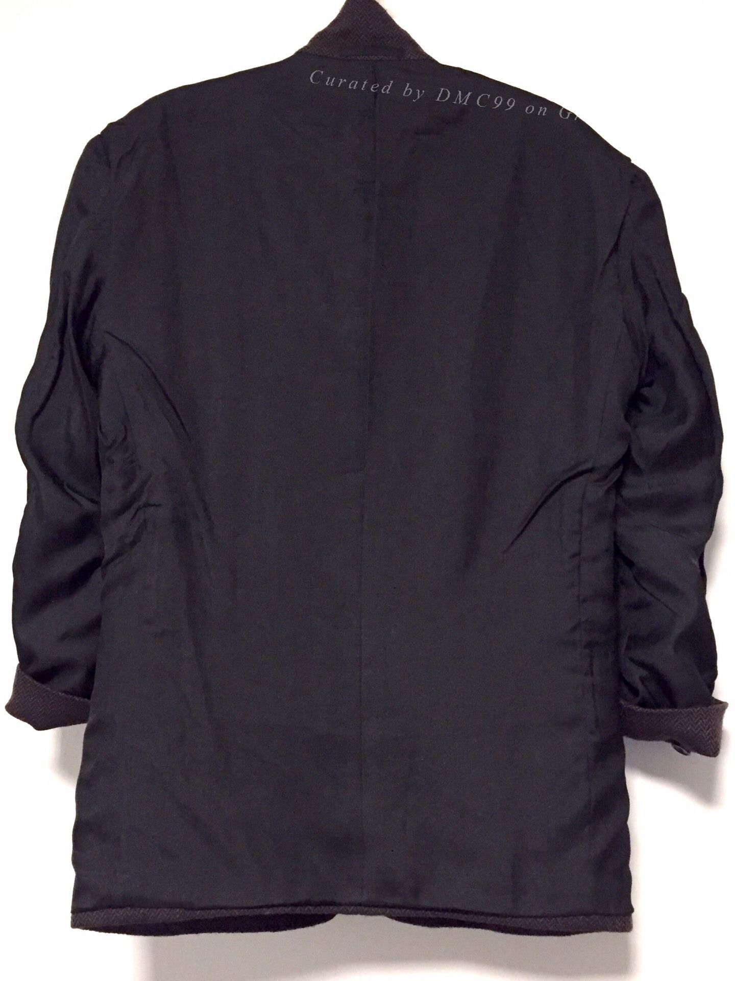 Yohji Yamamoto Yohji Yamamoto A.A.R Herringbone Wool Blazer Size US M / EU 48-50 / 2 - 8 Thumbnail