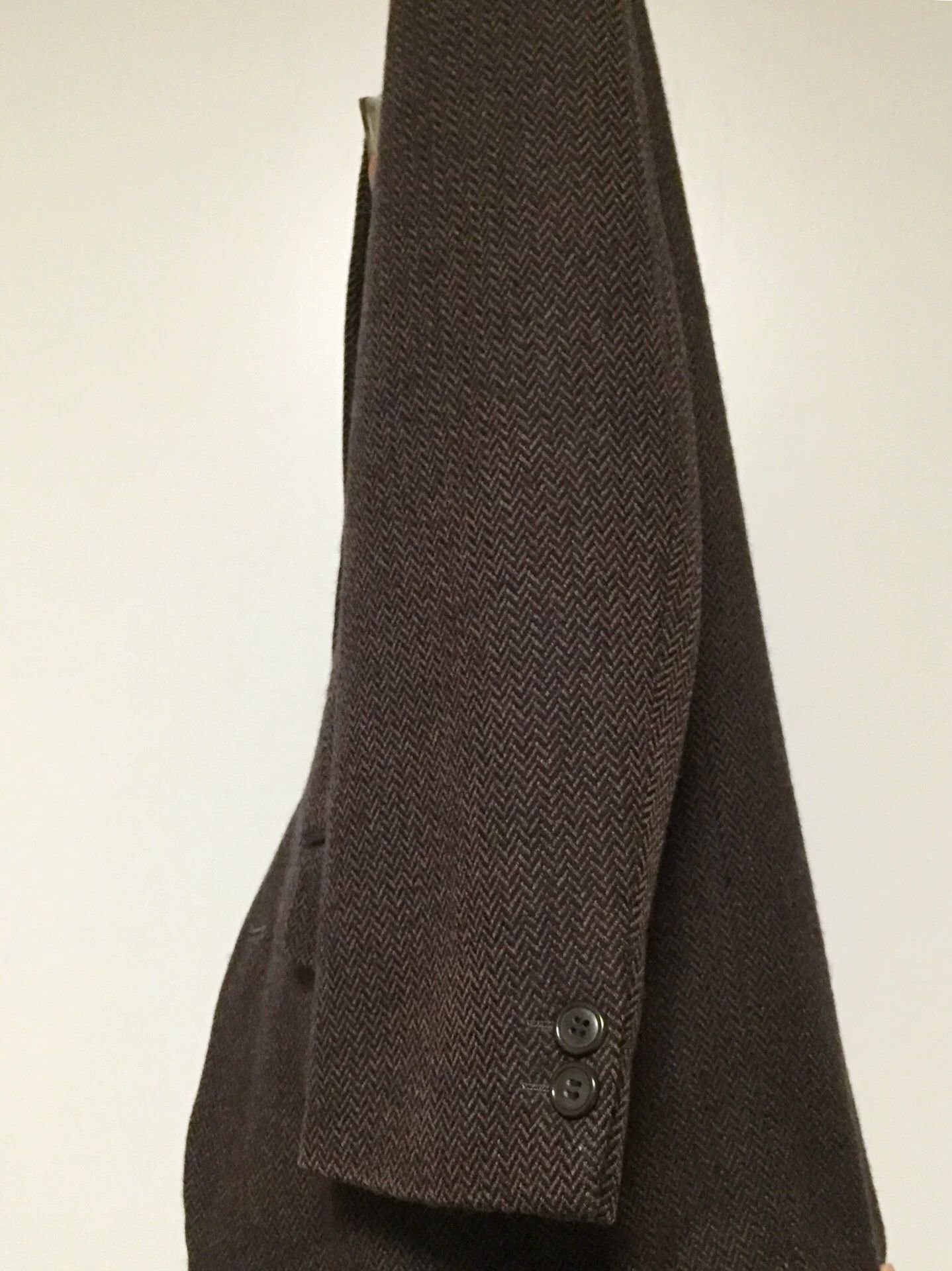 Yohji Yamamoto Yohji Yamamoto A.A.R Herringbone Wool Blazer Size US M / EU 48-50 / 2 - 3 Thumbnail