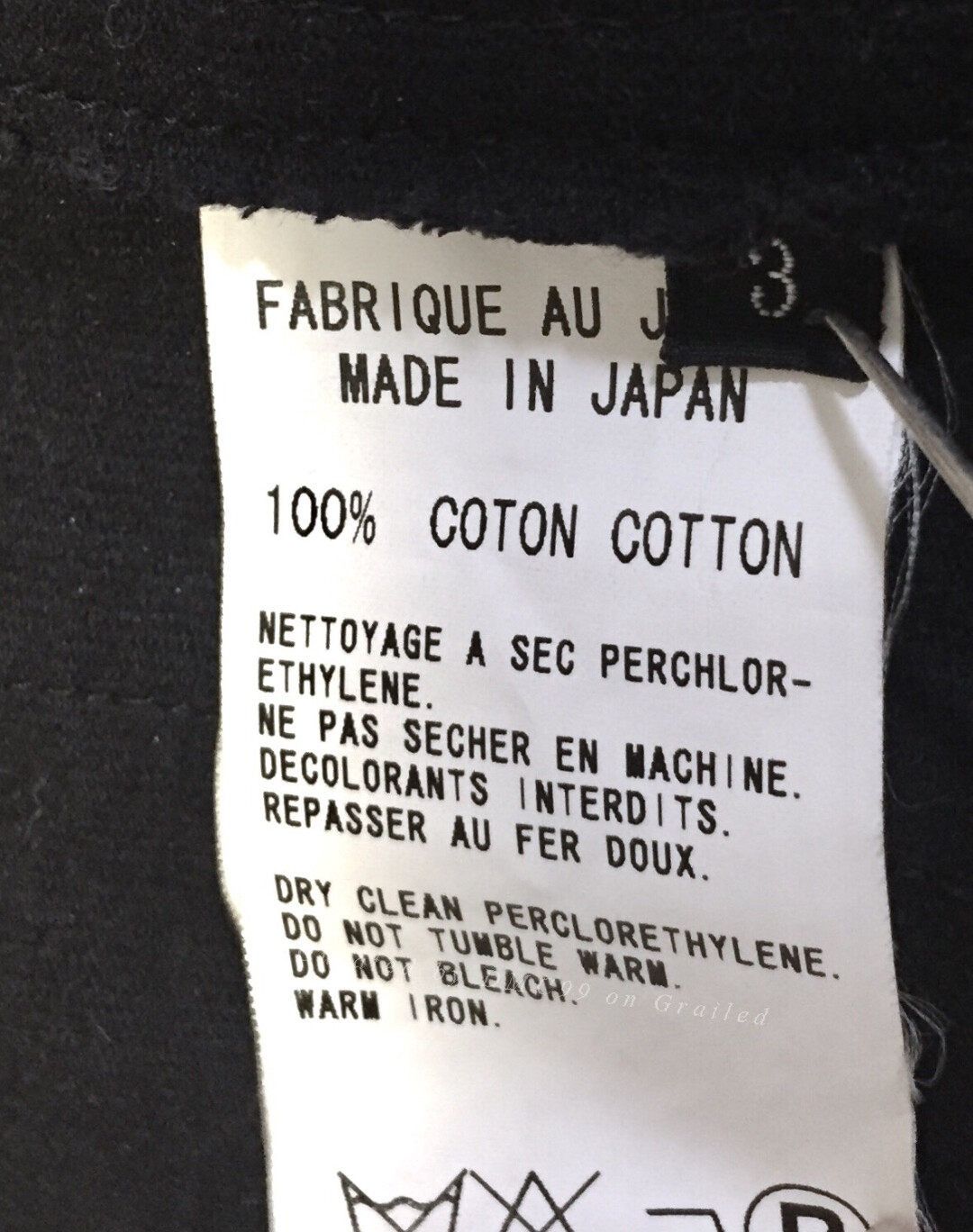 Yohji Yamamoto Yohji Yamamoto Y's Navy Cotton Jacket Size L / US 10 / IT 46 - 7 Thumbnail
