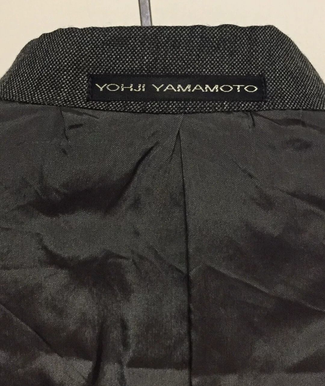 Yohji Yamamoto Yohji Yamamoto Y's Men's Gray Wool Suit Size US M / EU 48-50 / 2 - 2 Thumbnail